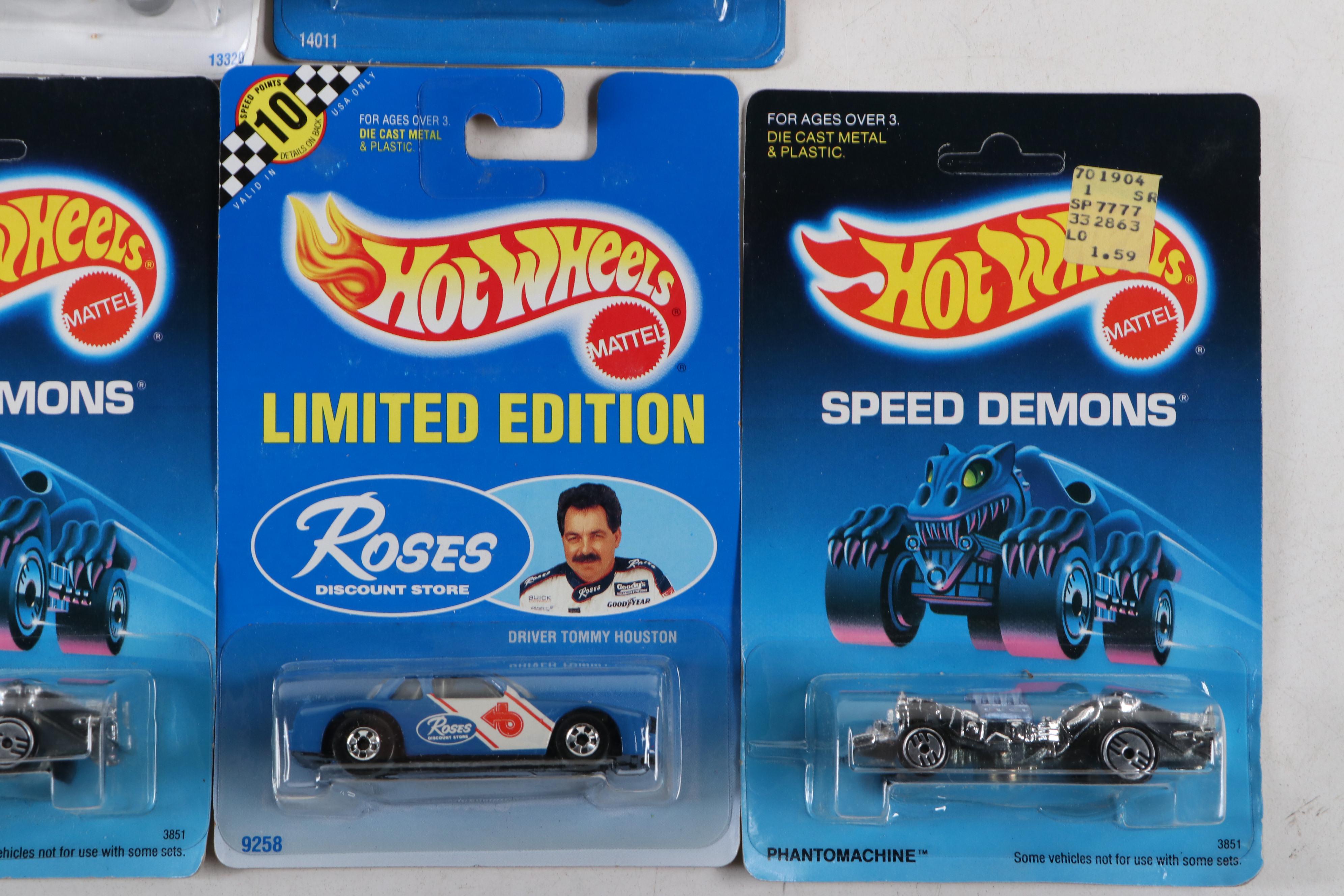 Hot Wheels "Thunderbird Stocker," "Phantomachine" and More Toy Cars, 1980s–1990s