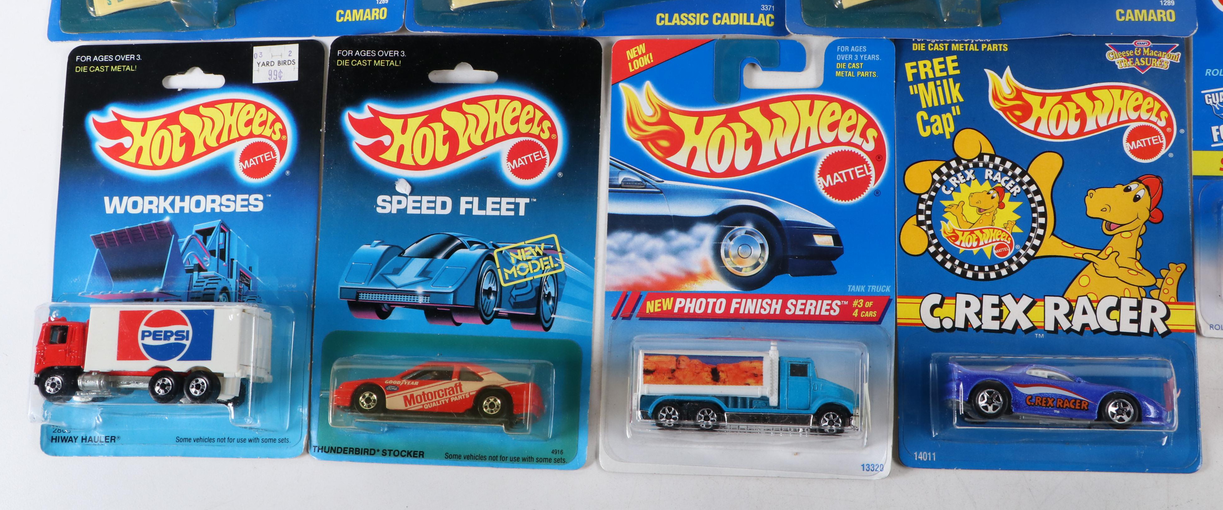 Hot Wheels "Thunderbird Stocker," "Phantomachine" and More Toy Cars, 1980s–1990s