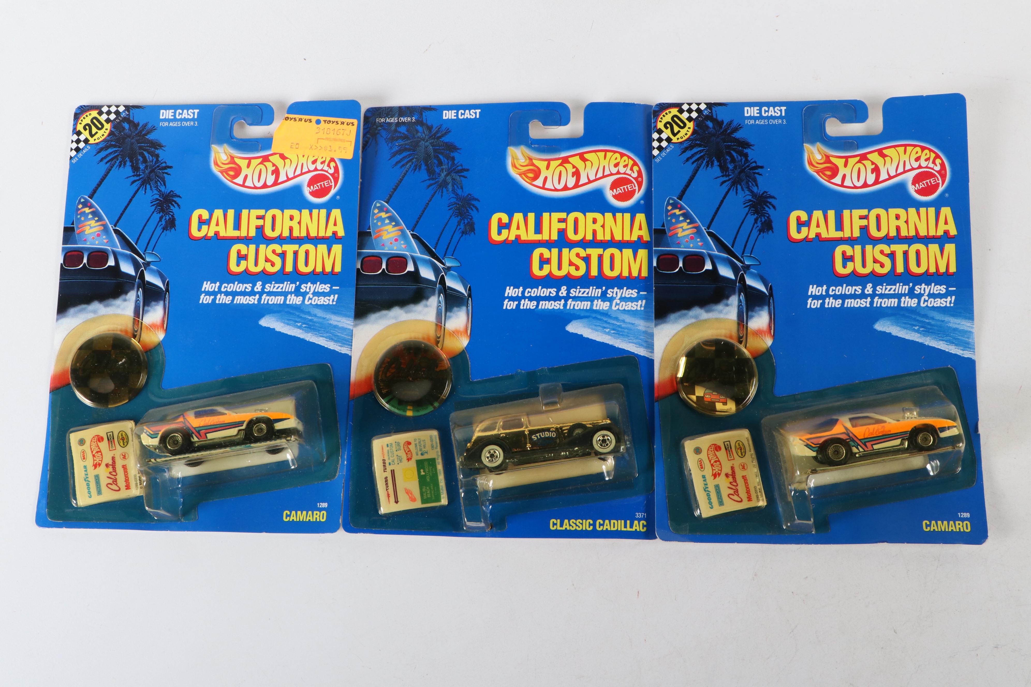 Hot Wheels "Thunderbird Stocker," "Phantomachine" and More Toy Cars, 1980s–1990s