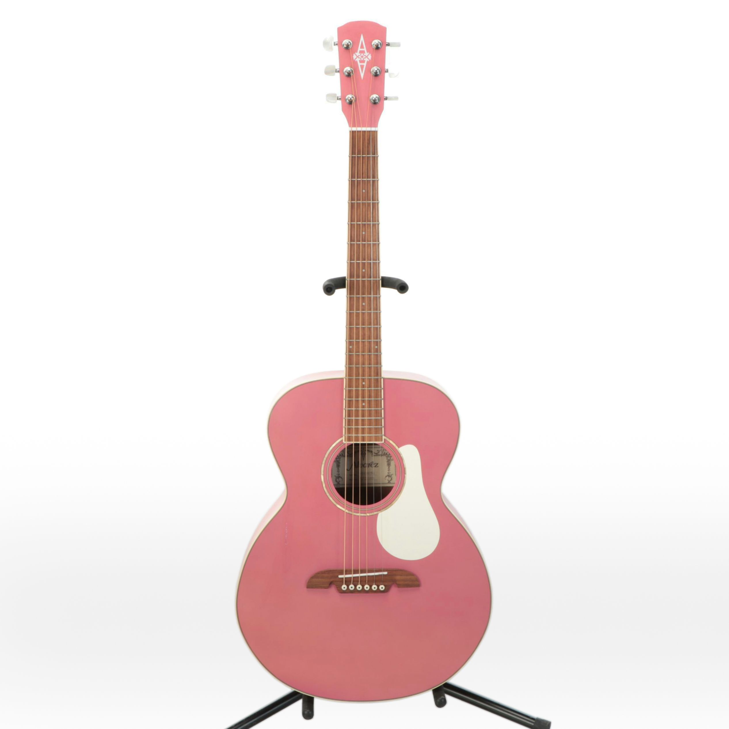 Alvarez Matte Pink Acoustic Guitar