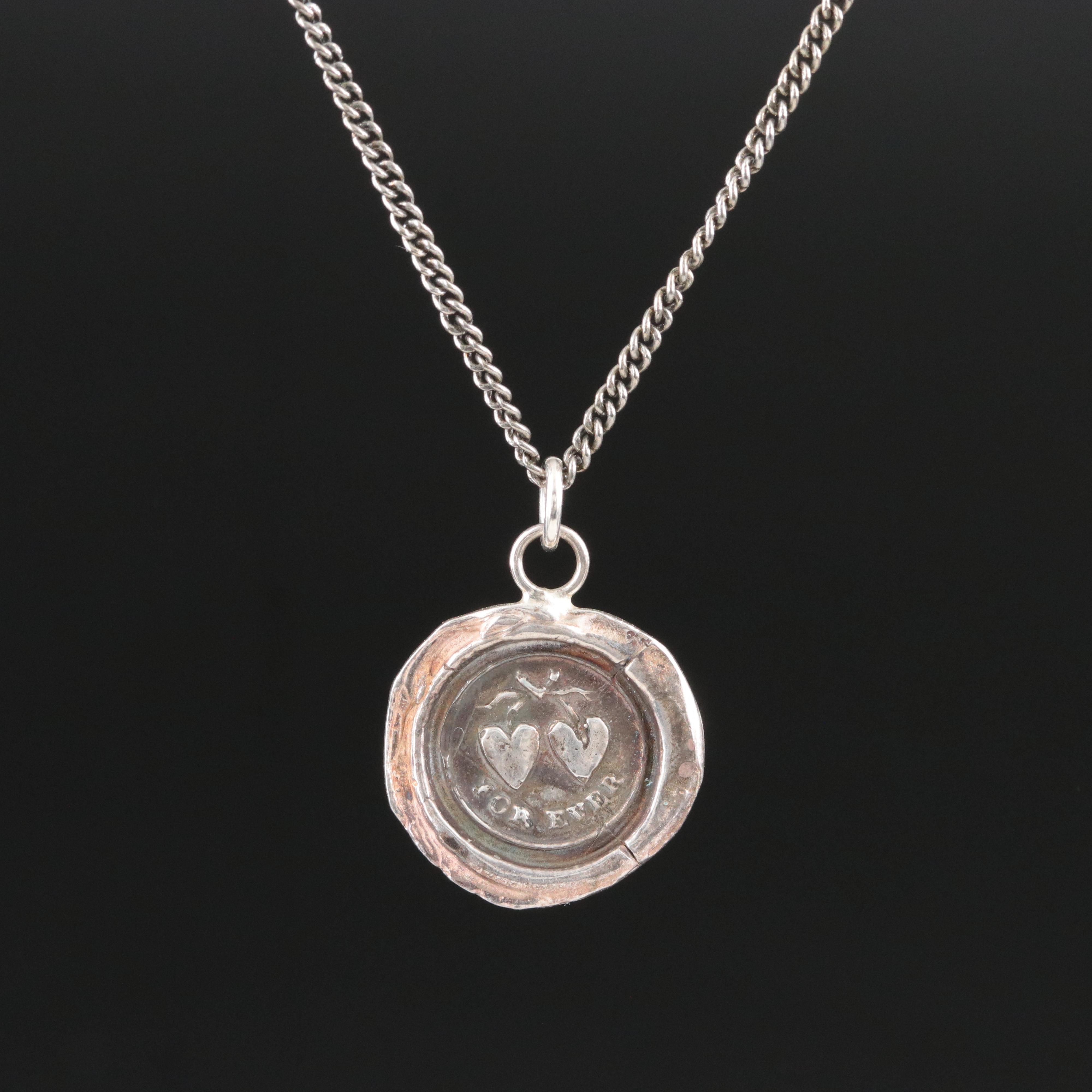 Pyrrha Sterling Pendant Necklace