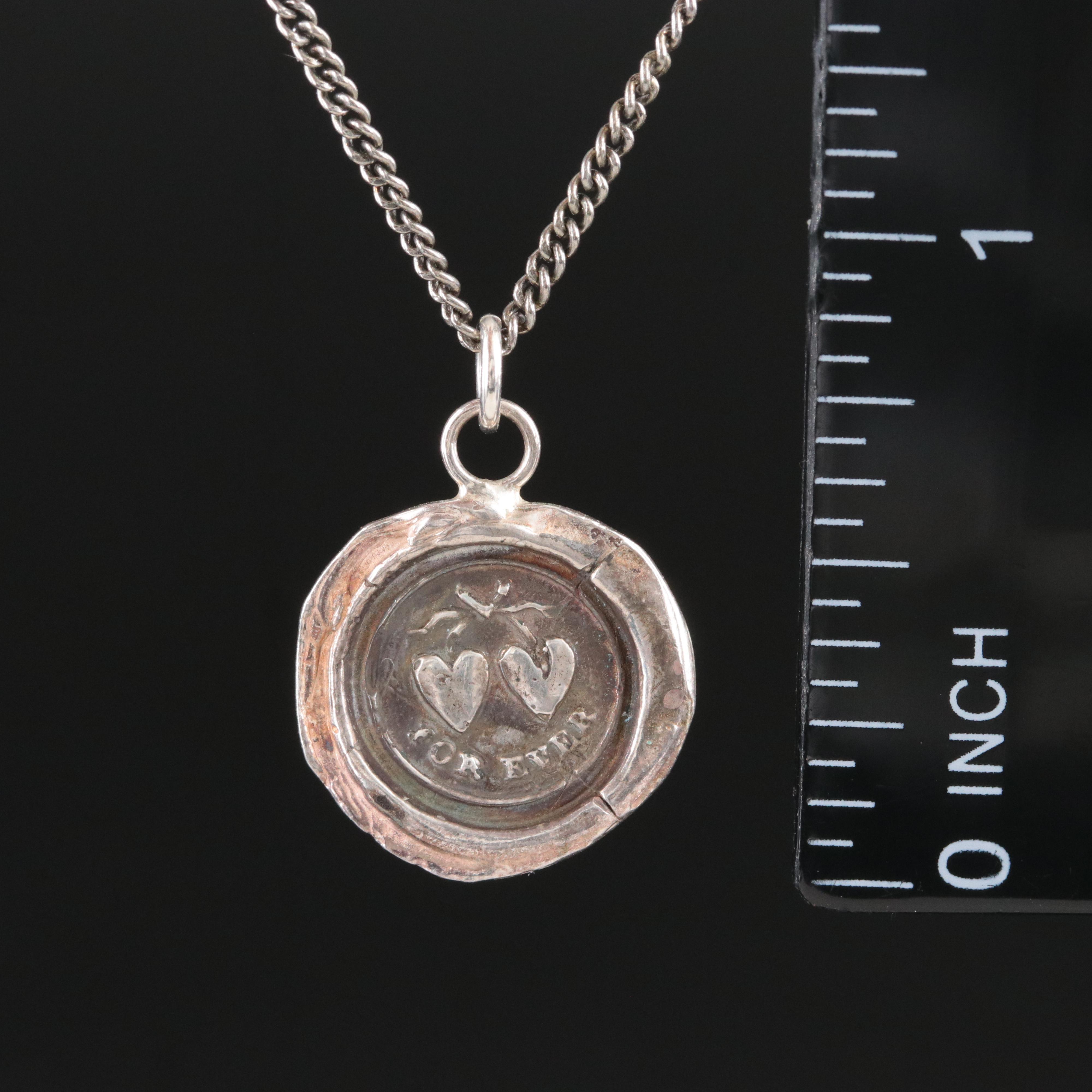 Pyrrha Sterling Pendant Necklace