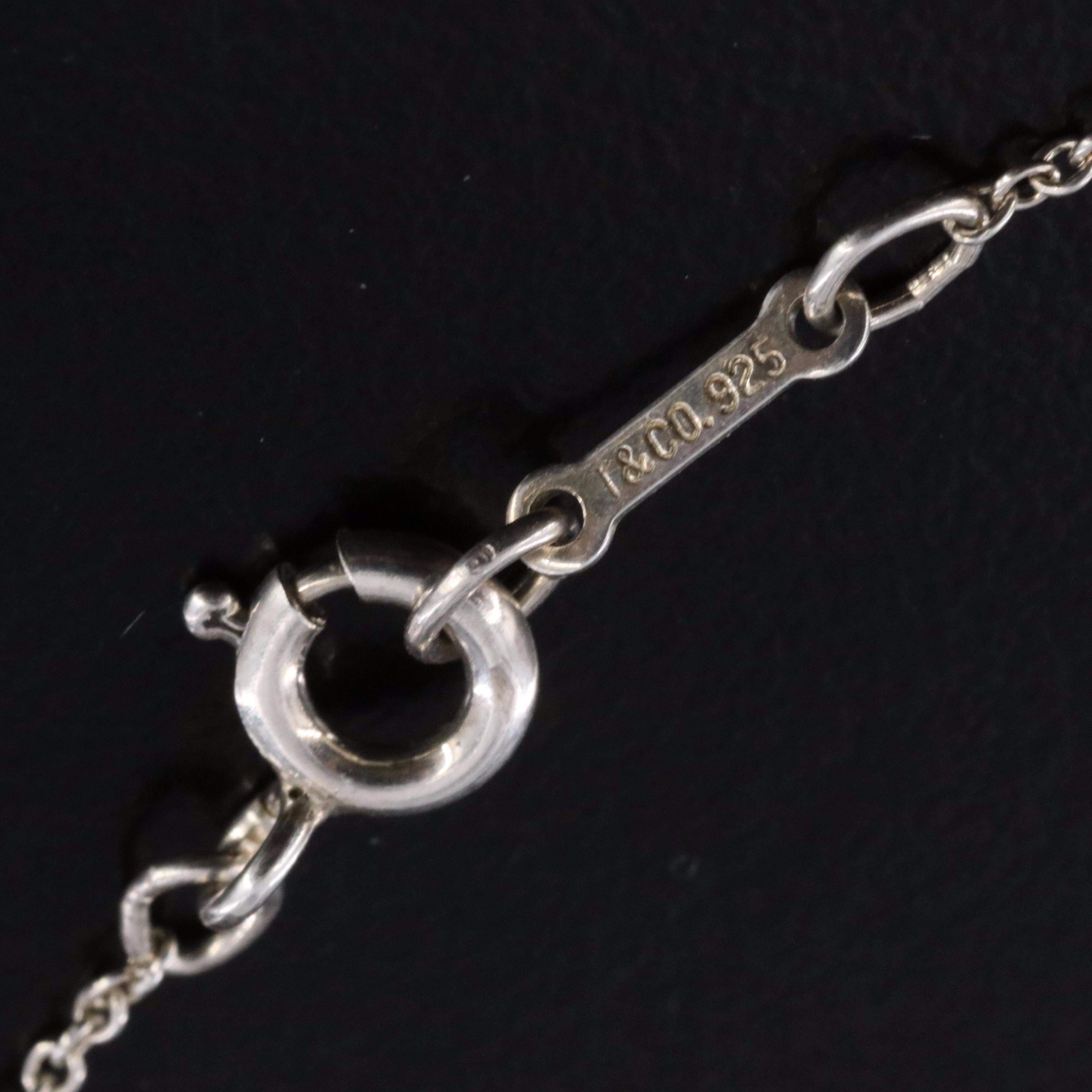 Paloma Picasso for Tiffany & Co. Sterling Daisy Flower Necklace