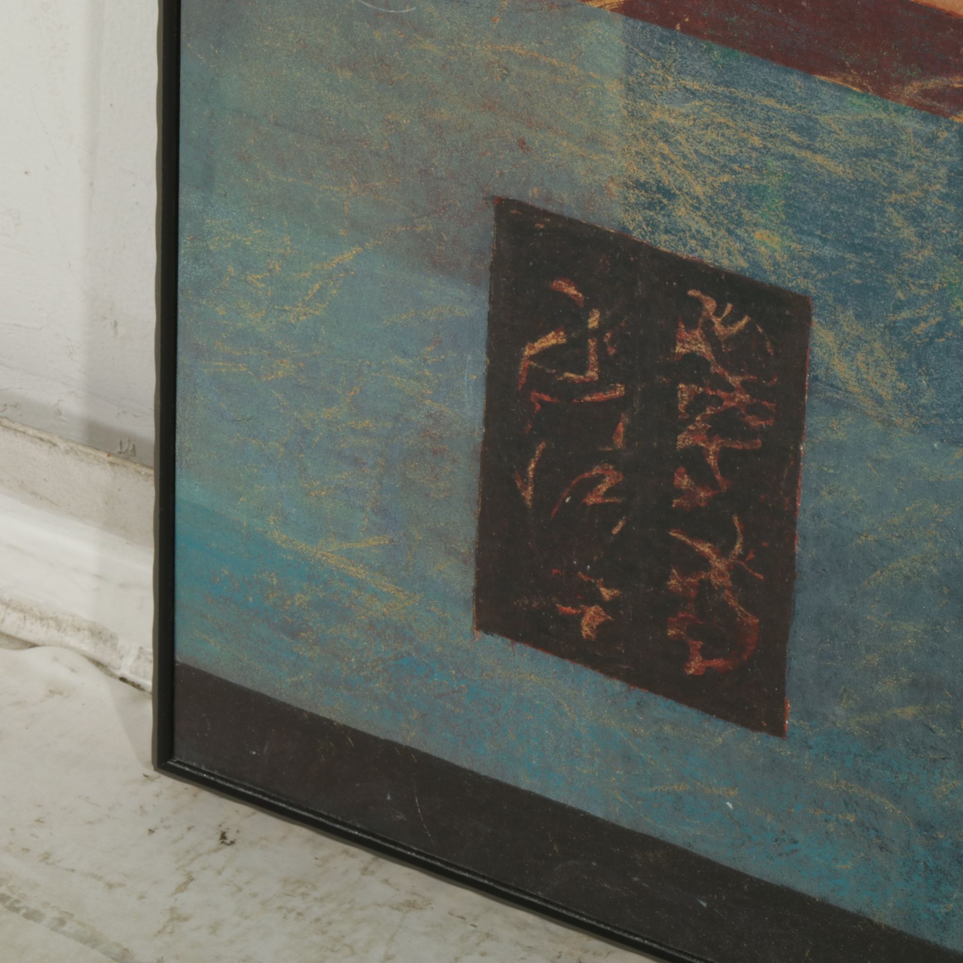 Offset Lithograph After Liz Maxwell "White Tree I", Late 20th Century