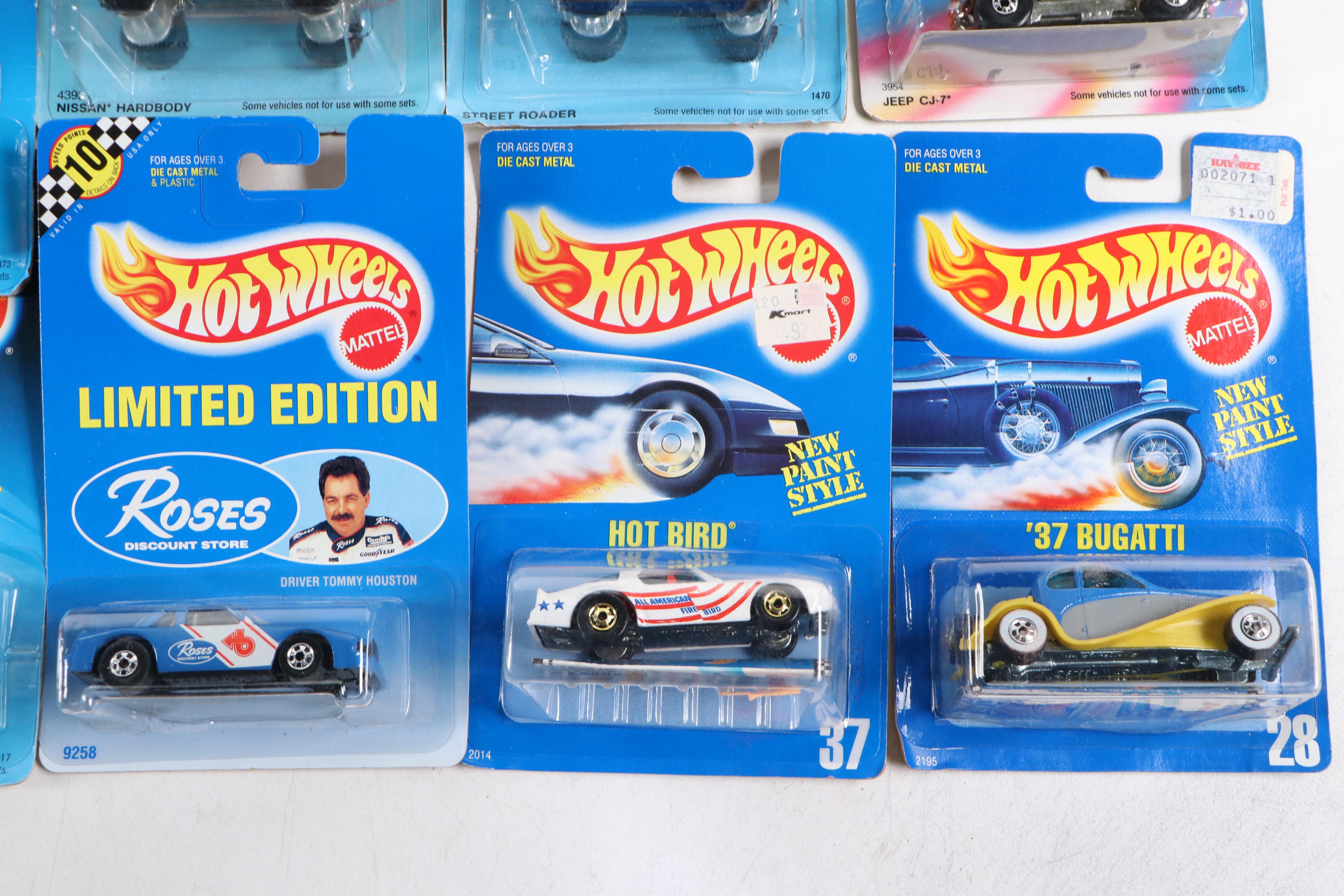 Hot Wheels "Thunderbird Stocker," "Phantomachine" and More Toy Cars, 1980s–1990s