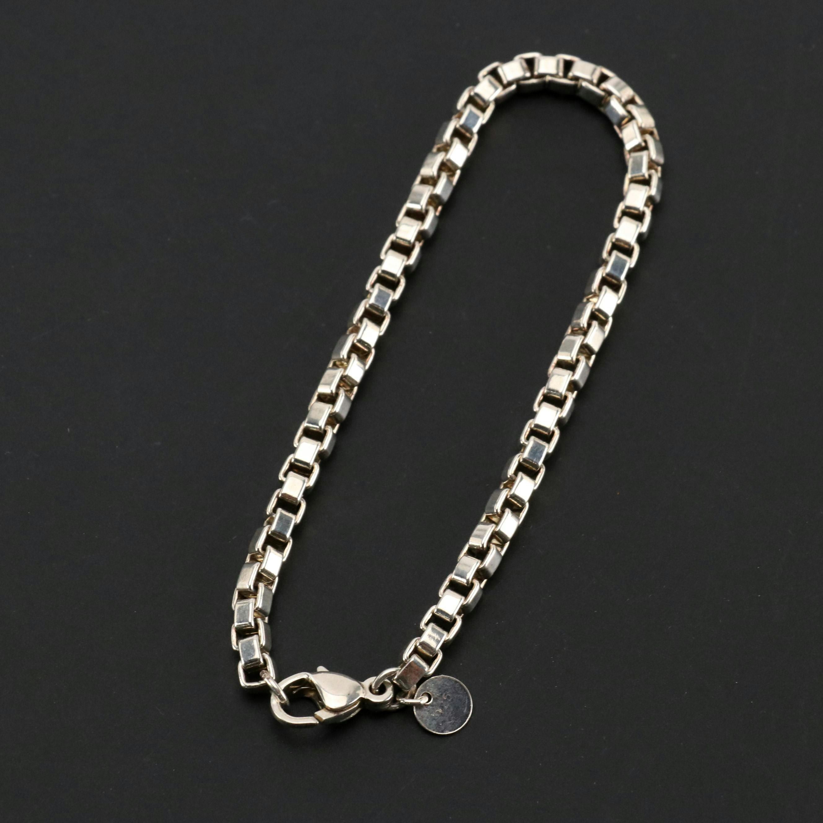 Tiffany & Co. Sterling Silver Venetian Link Bracelet