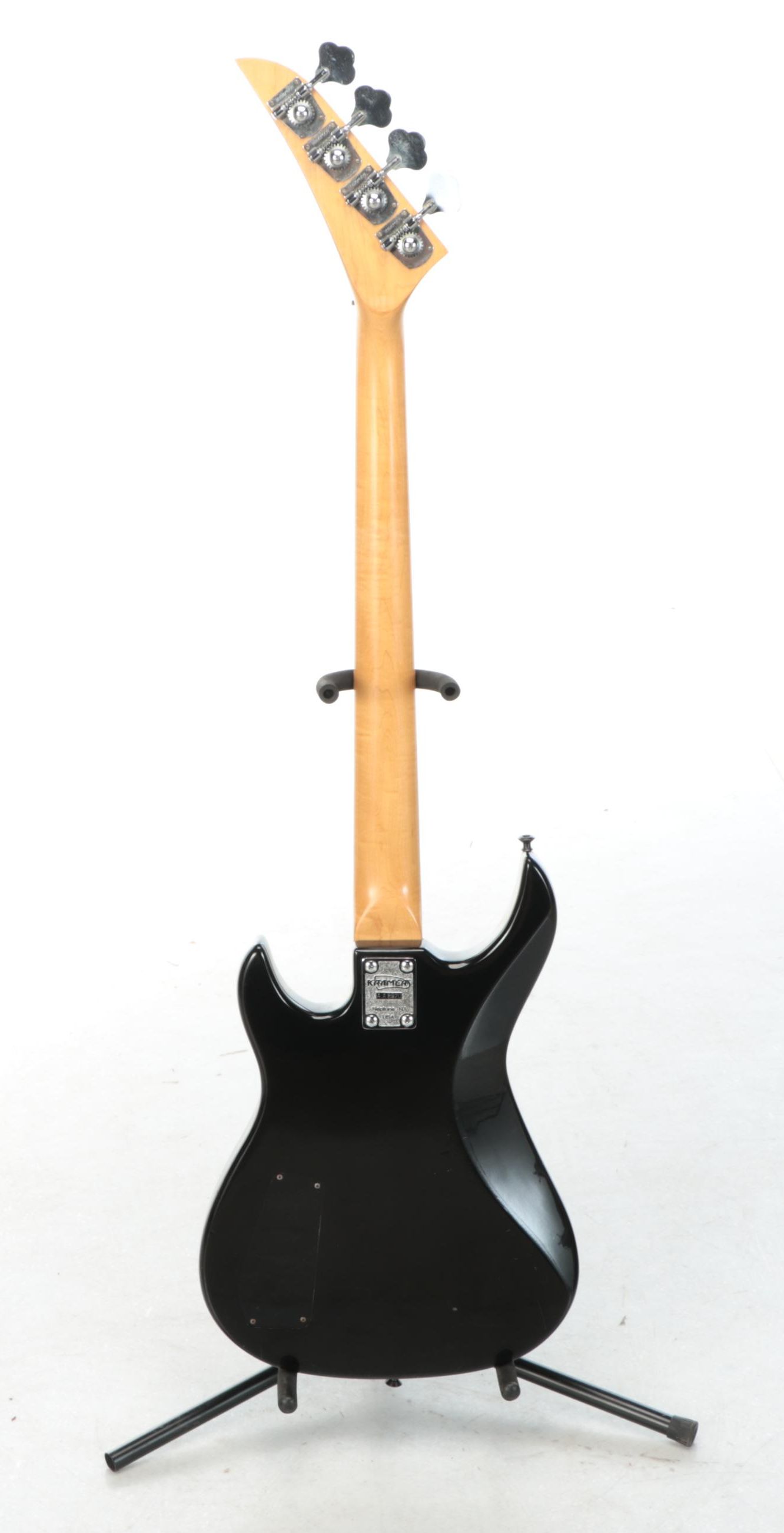 Kramer Aero Star Black Enamel Electric Bass Guitar