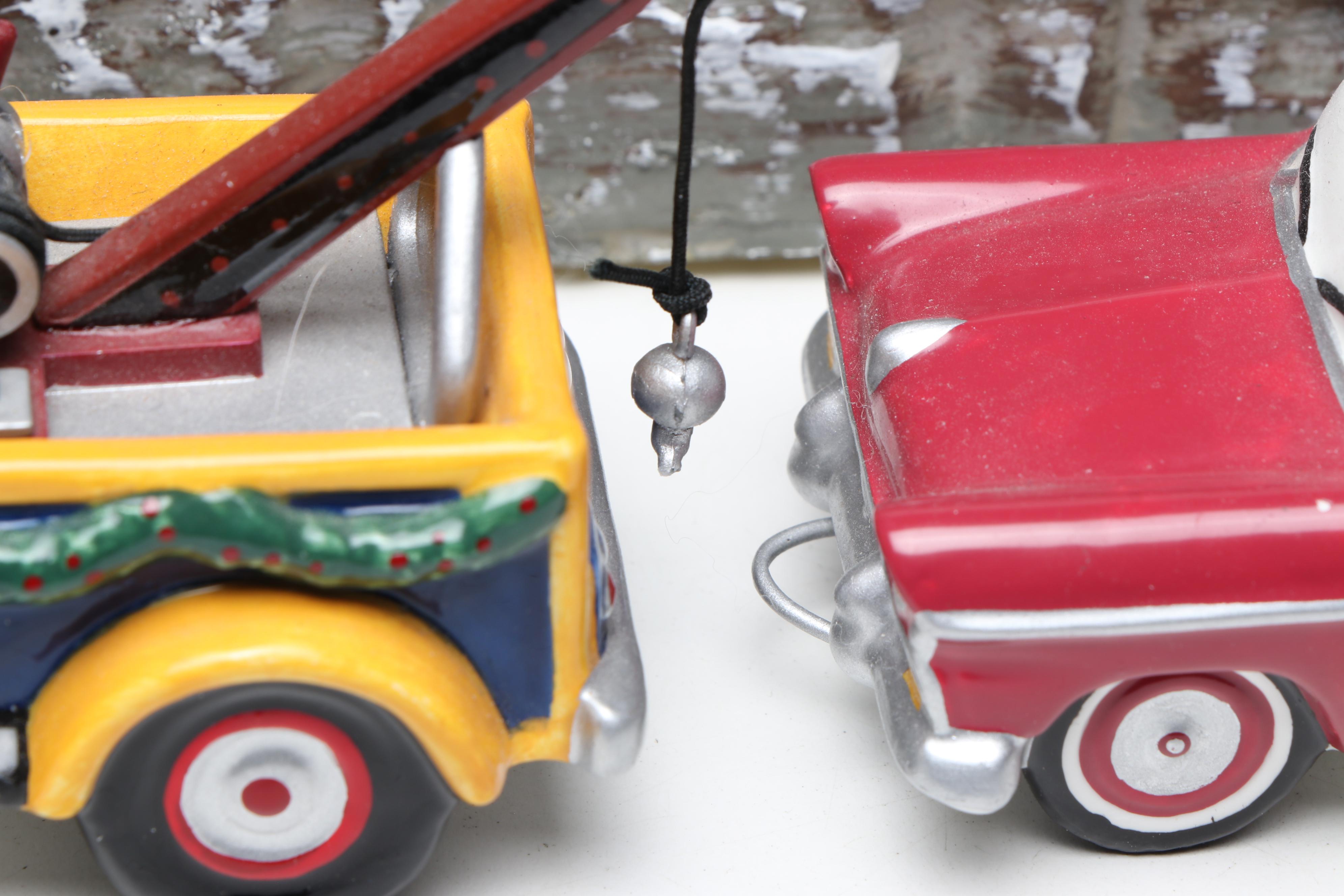 Department 56 Hand- Painted Ceramic Christmas Village Figures