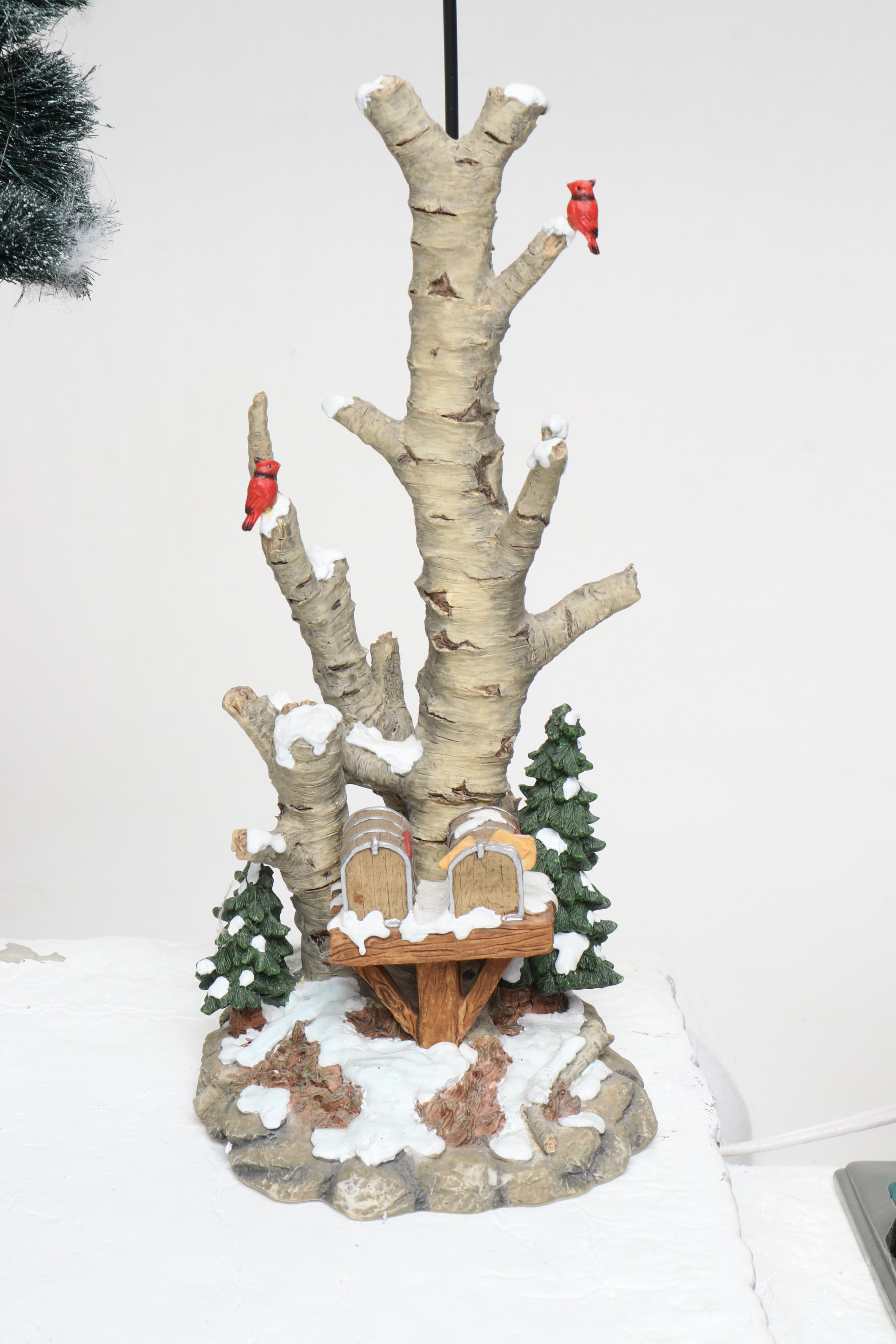 Department 56 Hand- Painted Ceramic Christmas Village Figures