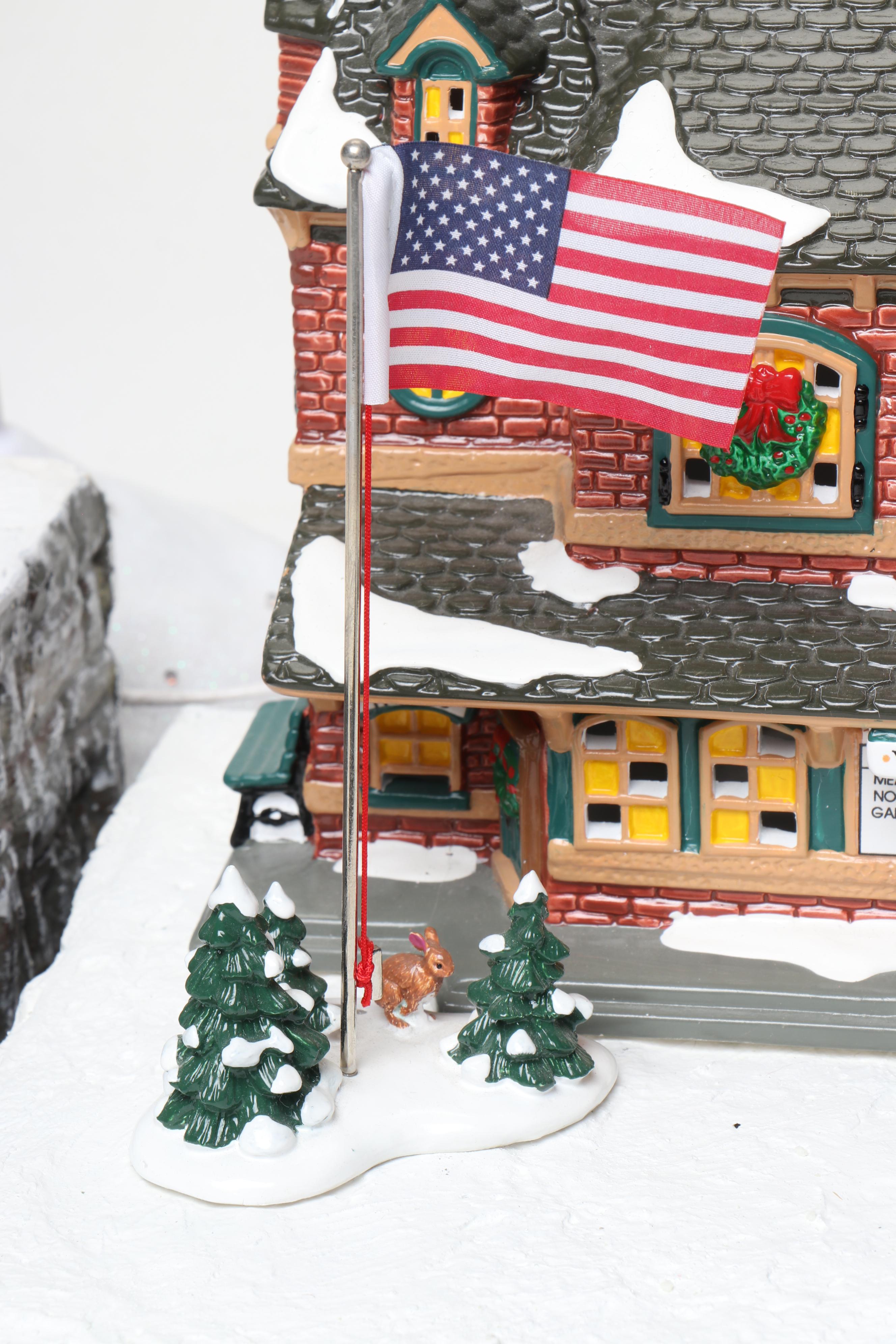 Department 56 Hand- Painted Ceramic Christmas Village Figures
