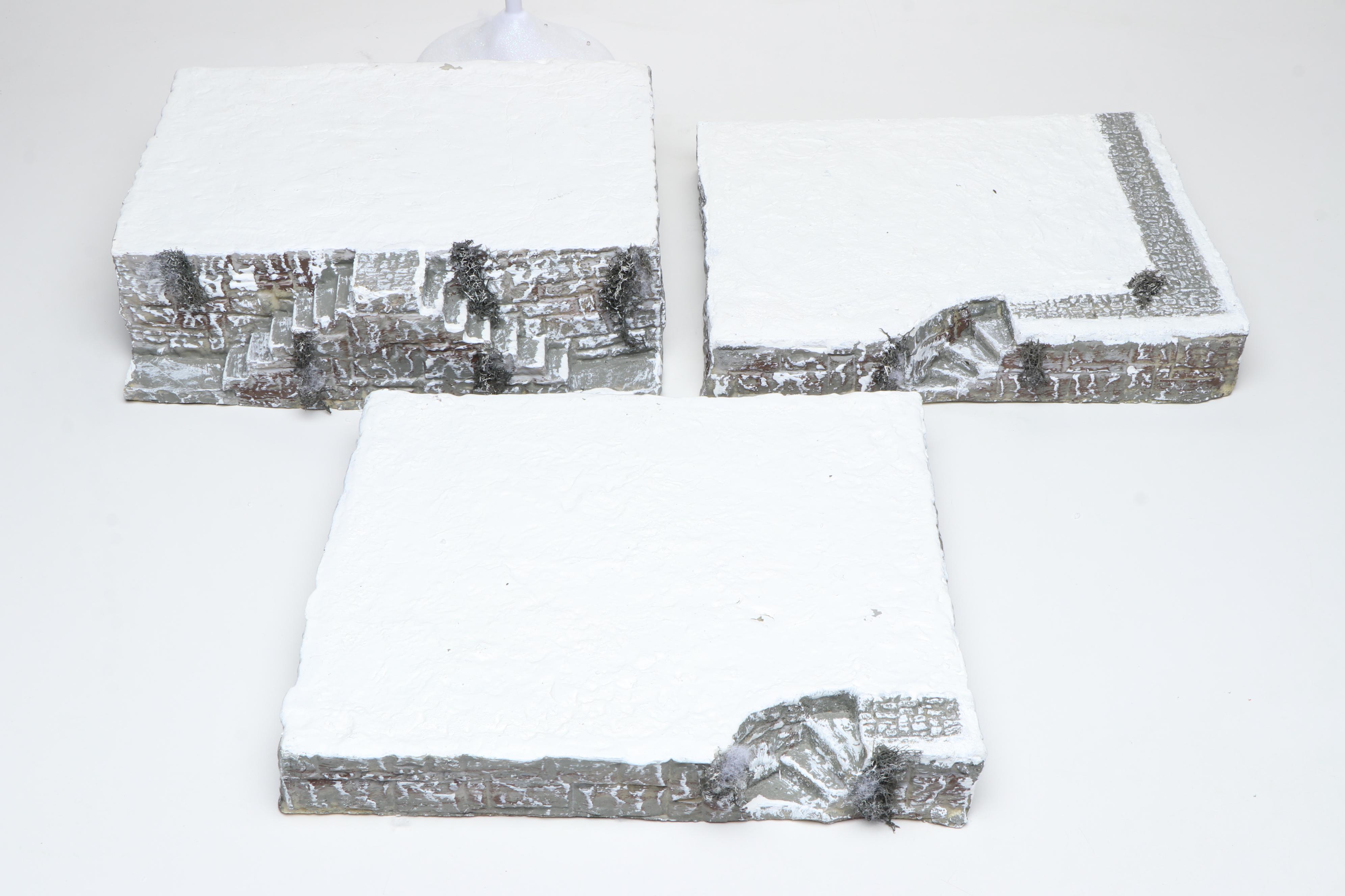 Department 56 Hand- Painted Ceramic Christmas Village Figures