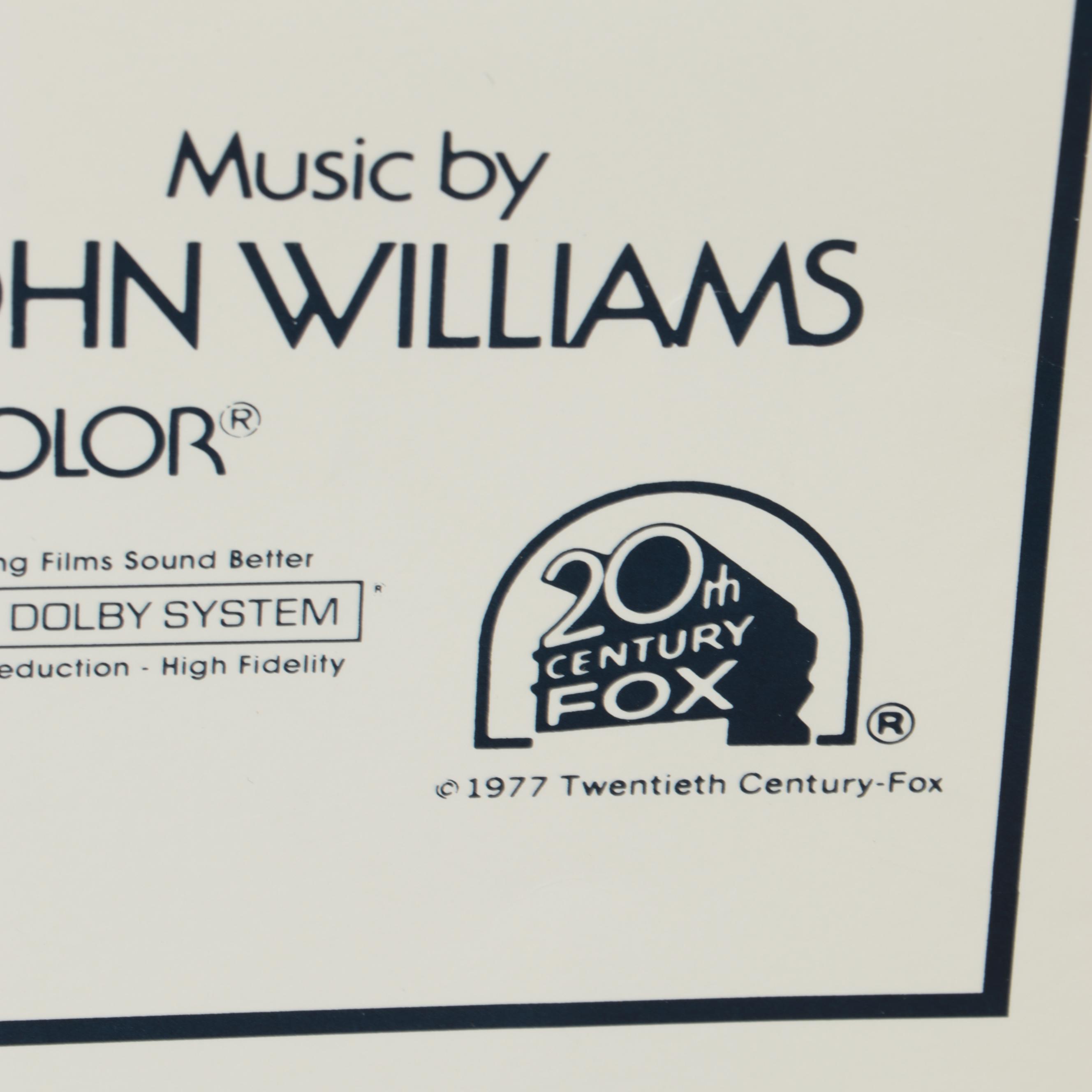 Star Wars Reproduction Offset Lithograph Movie Insert Poster