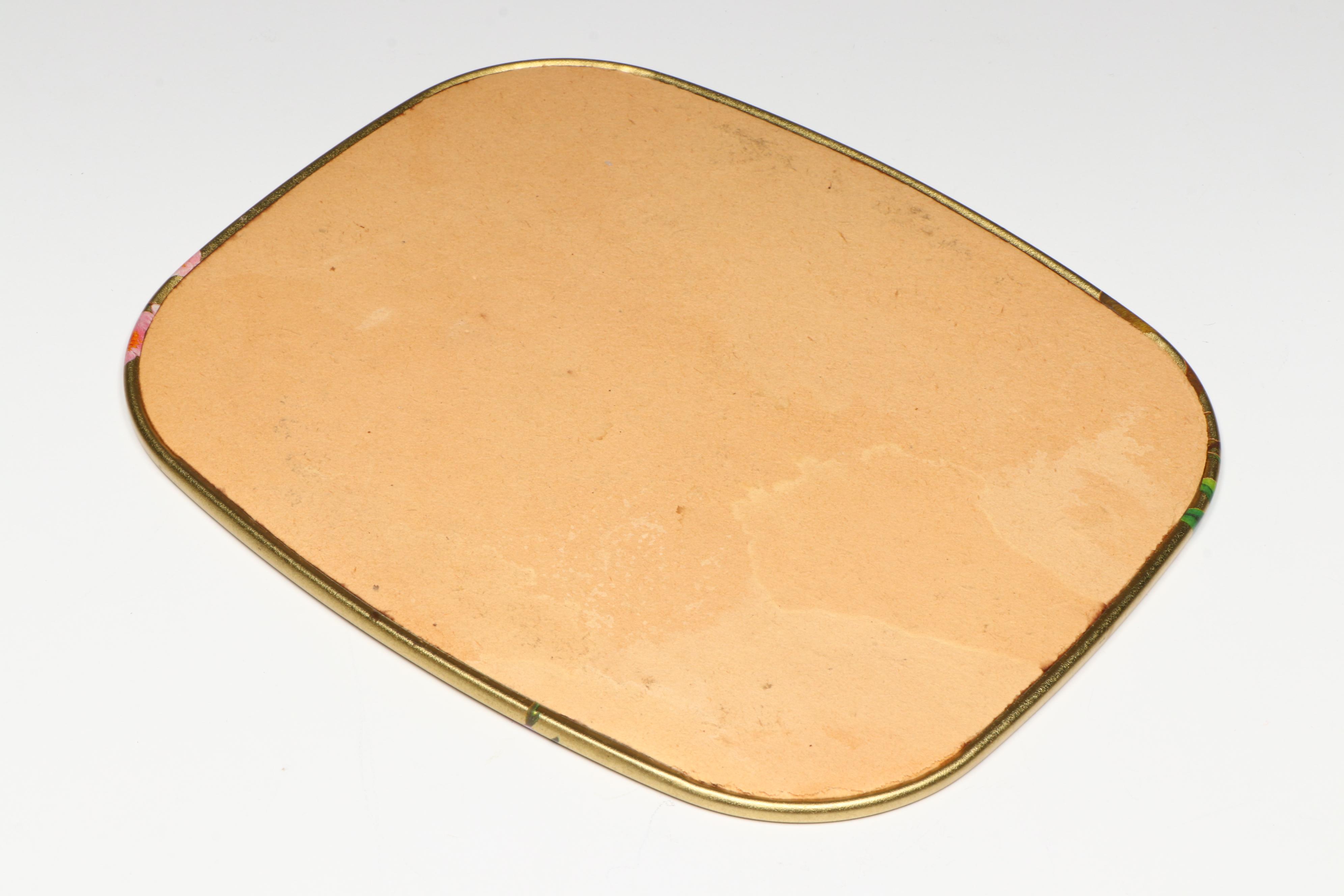 Pewter Pedestal Bowl with Trivet, Glass Figurines and Bell