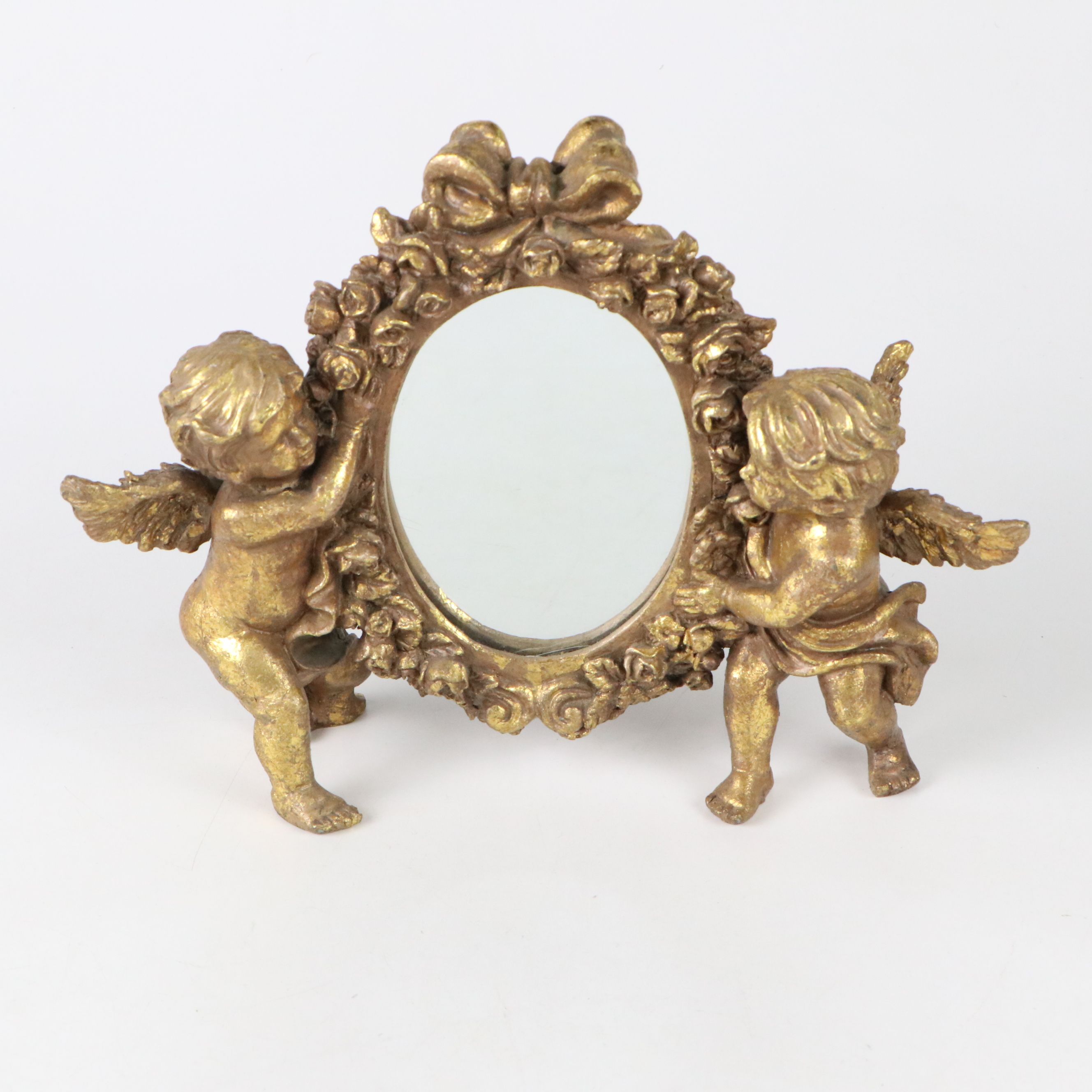 Goebel "Umbrella Girl" Doll with Copper Lantern Light and Other Home Décor