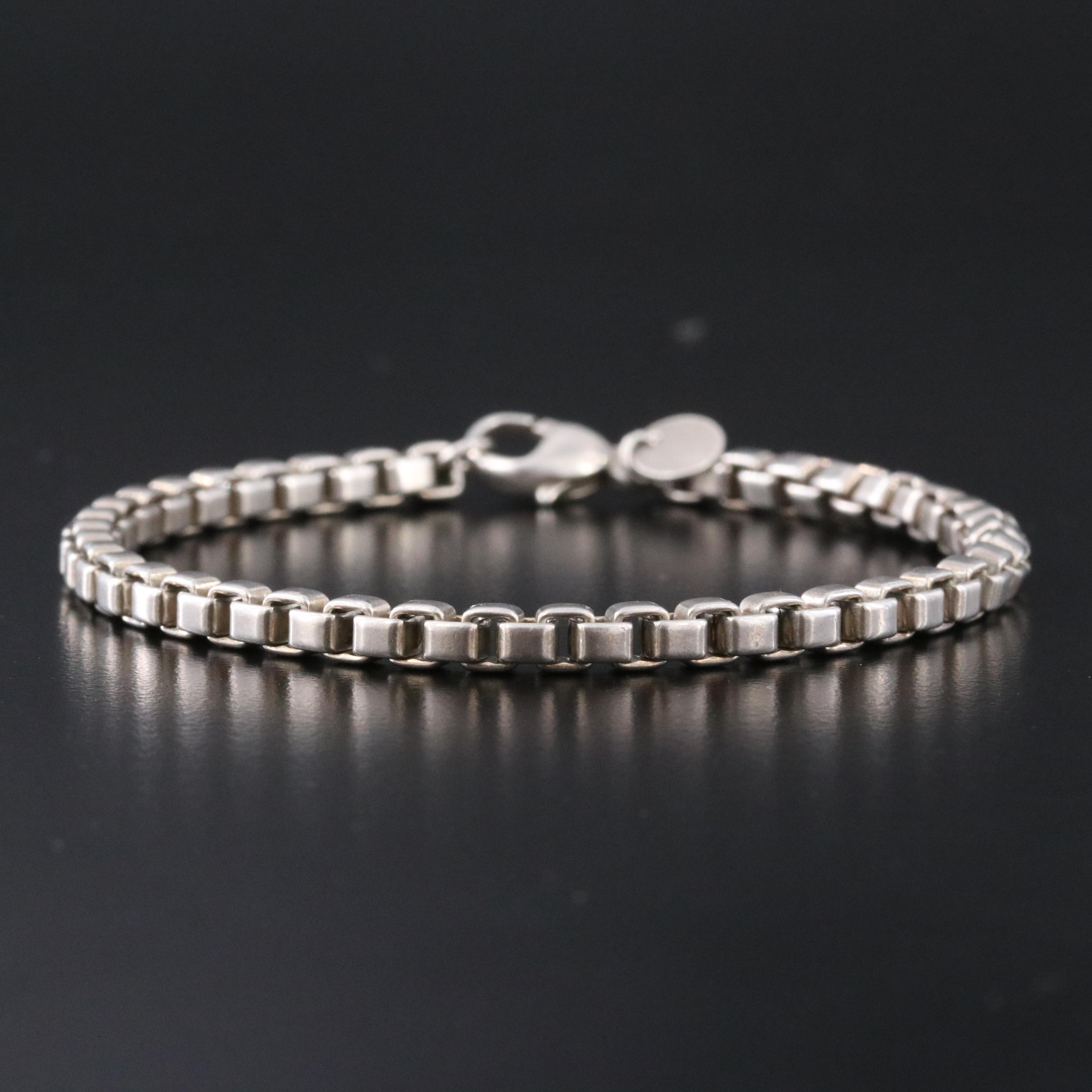Tiffany & Co. Sterling Venetian Chain Bracelet