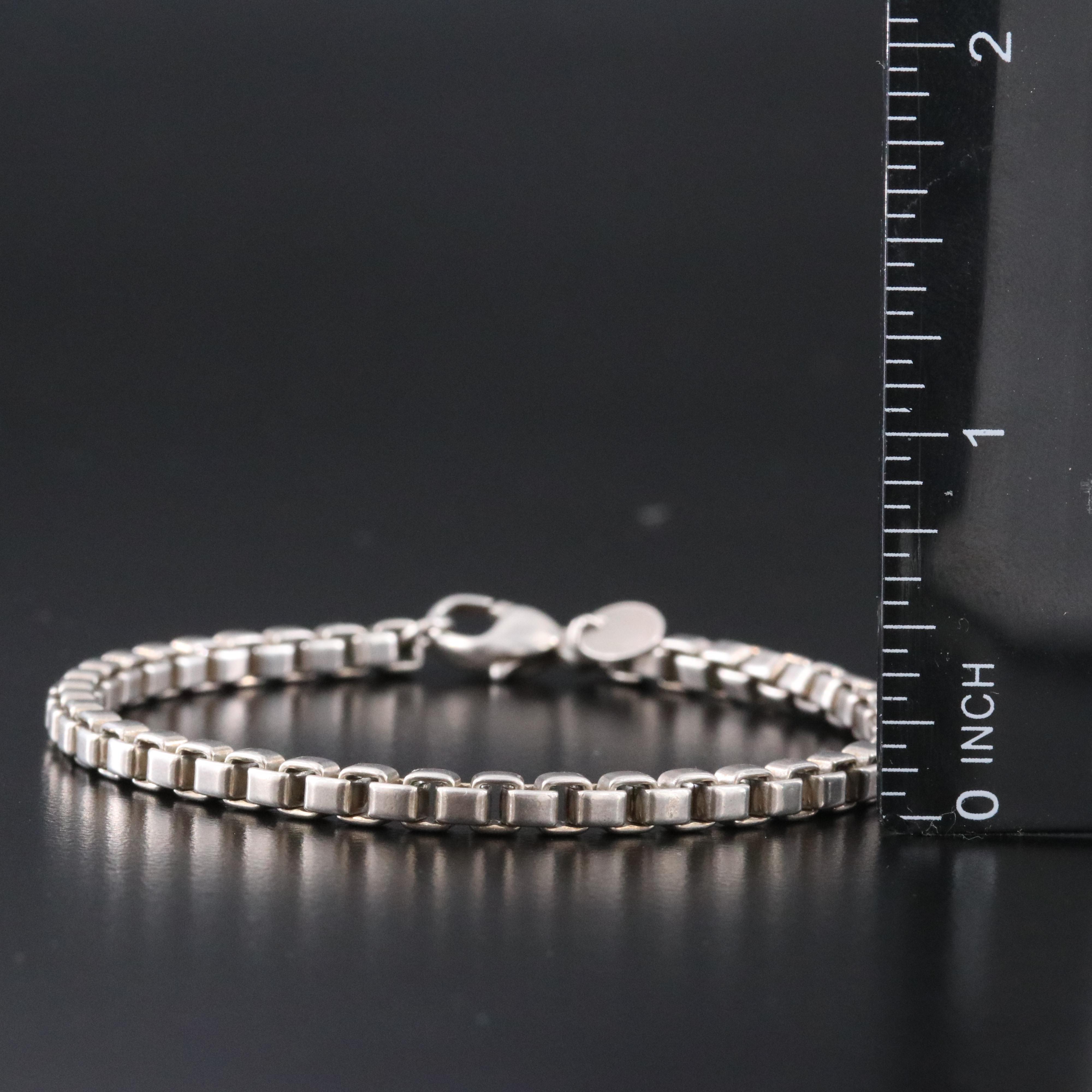 Tiffany & Co. Sterling Venetian Chain Bracelet