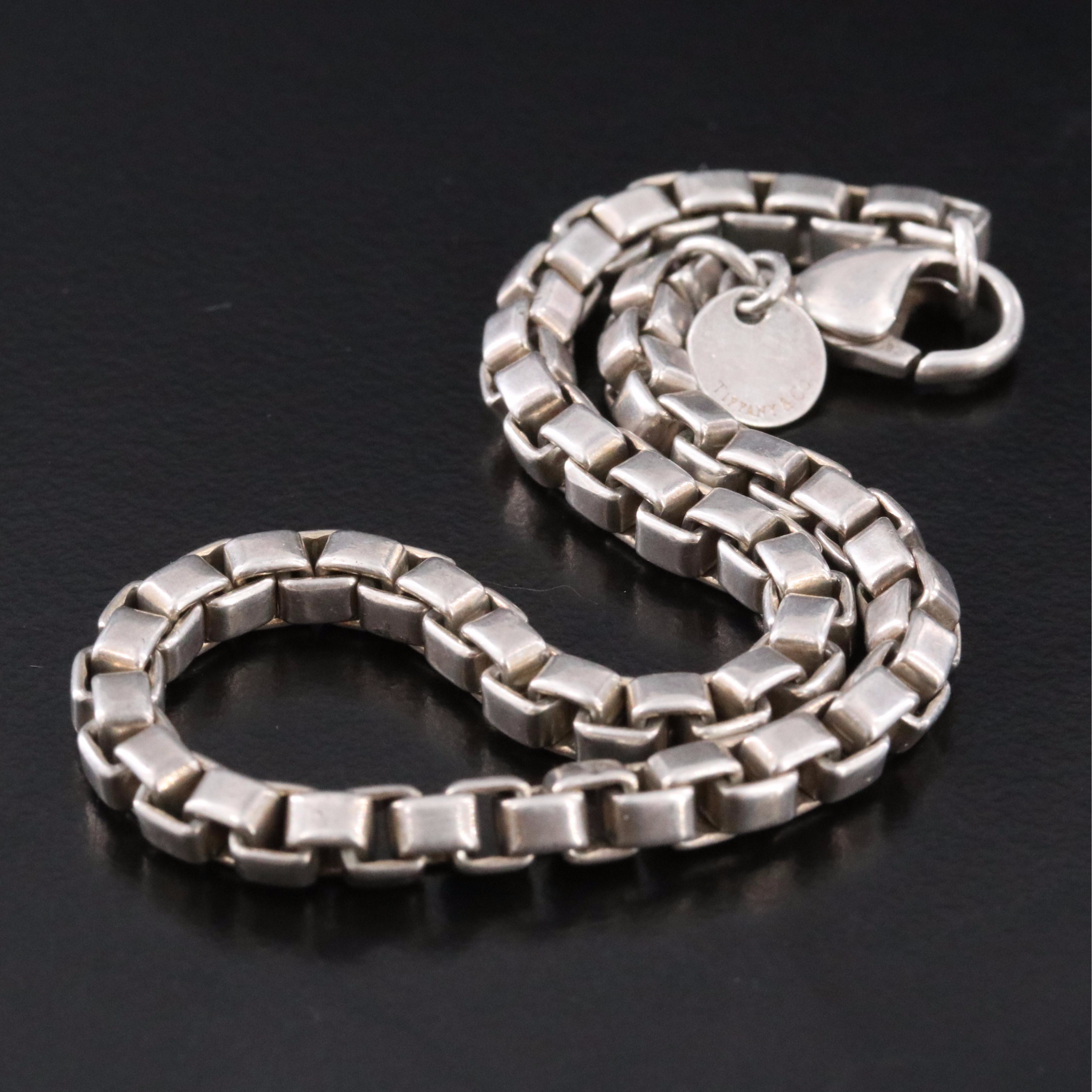 Tiffany & Co. Sterling Venetian Chain Bracelet