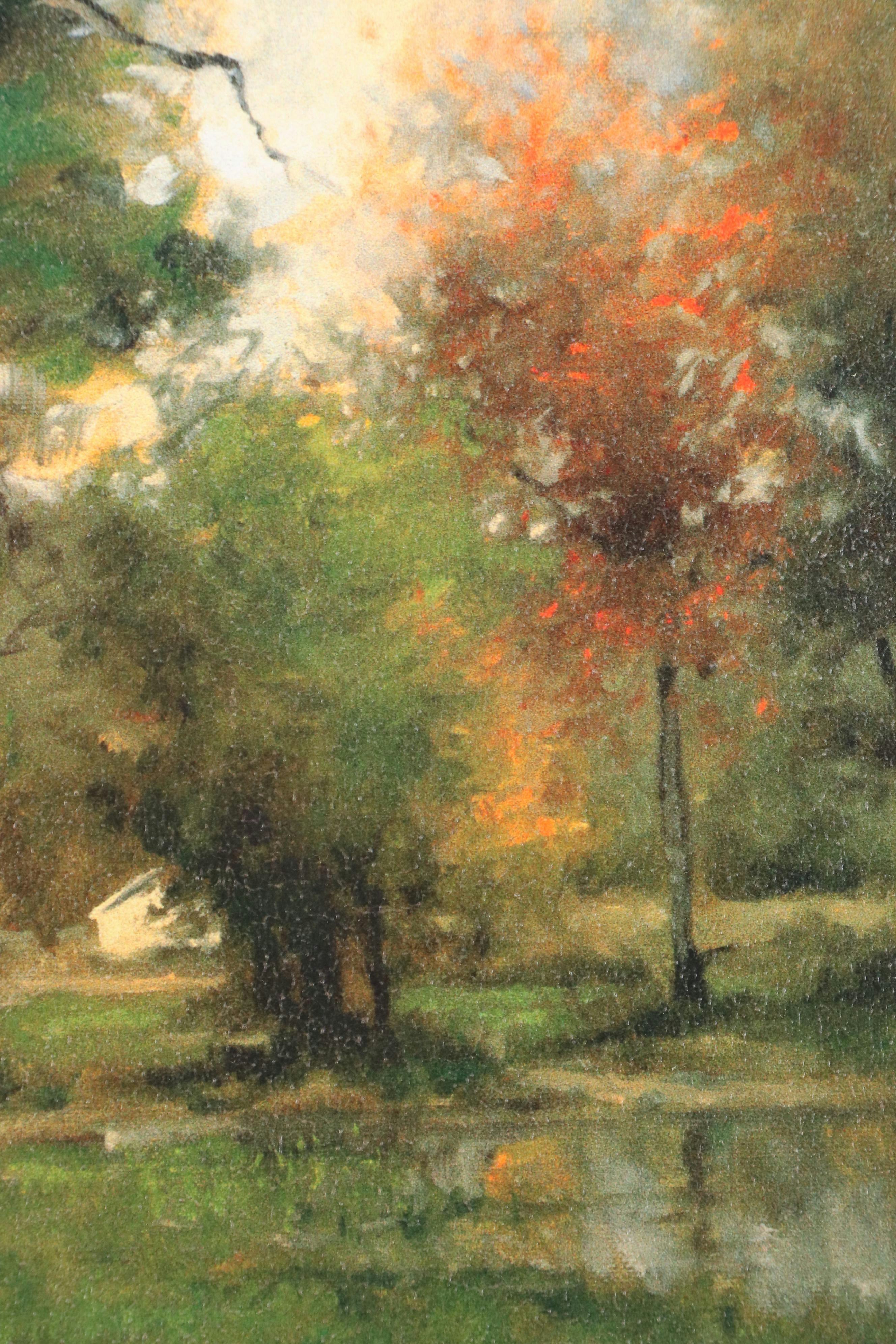 Impressionistic Landscape Offset Lithographs