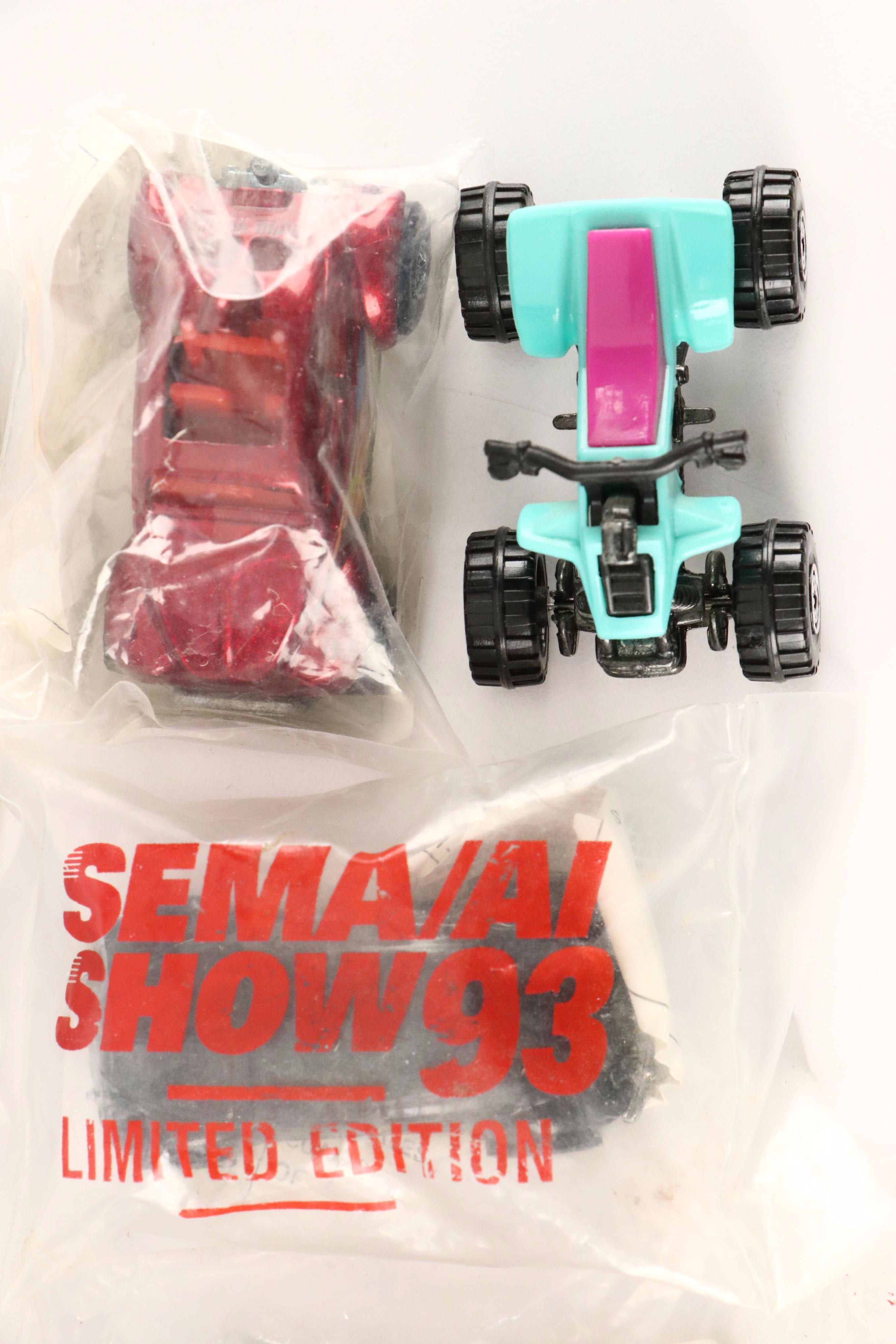 Hot Wheels "Tricar X8," "Suzuki Quadracer" and More Toy Cars