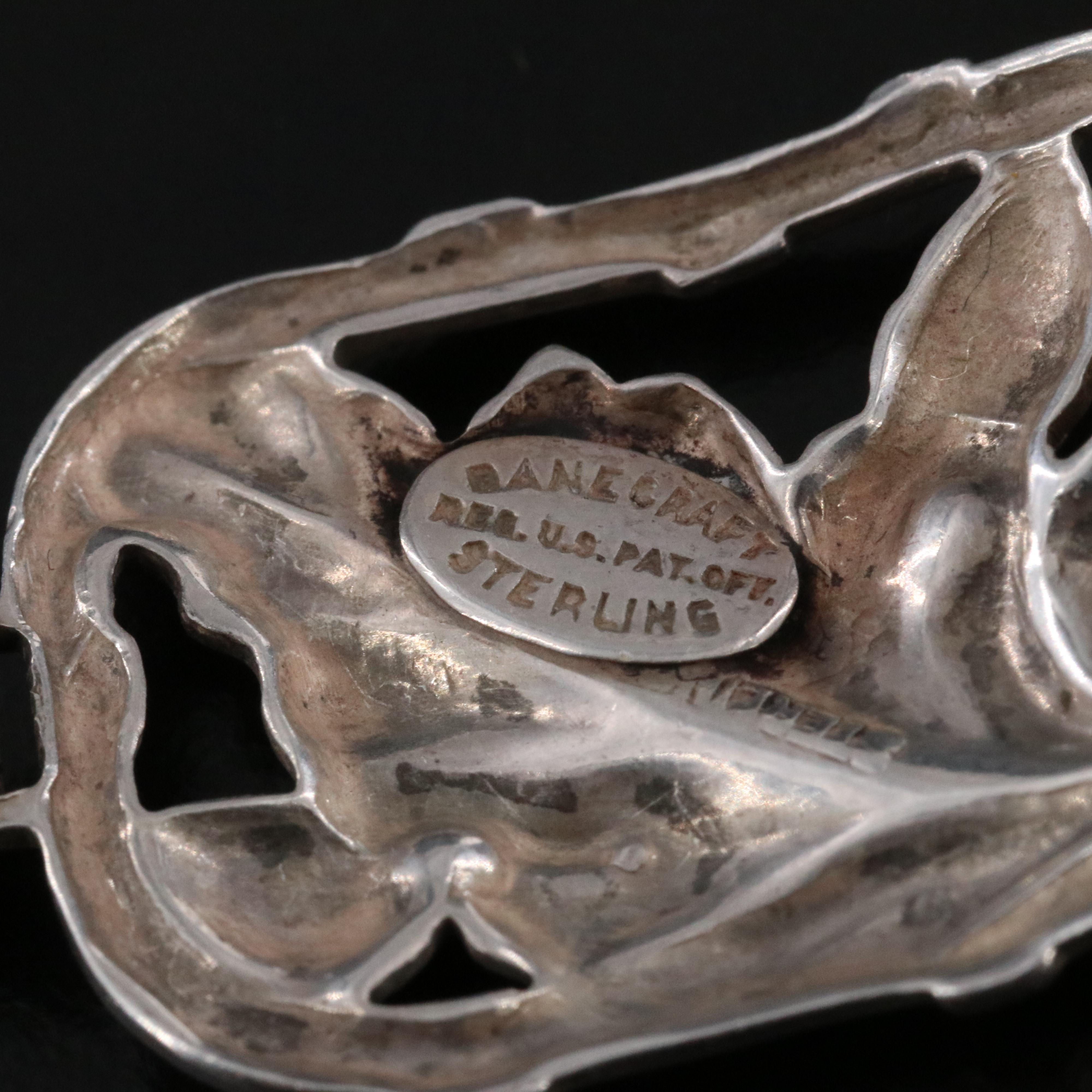 Vintage Danecraft Sterling Oak Leaf Link Bracelet