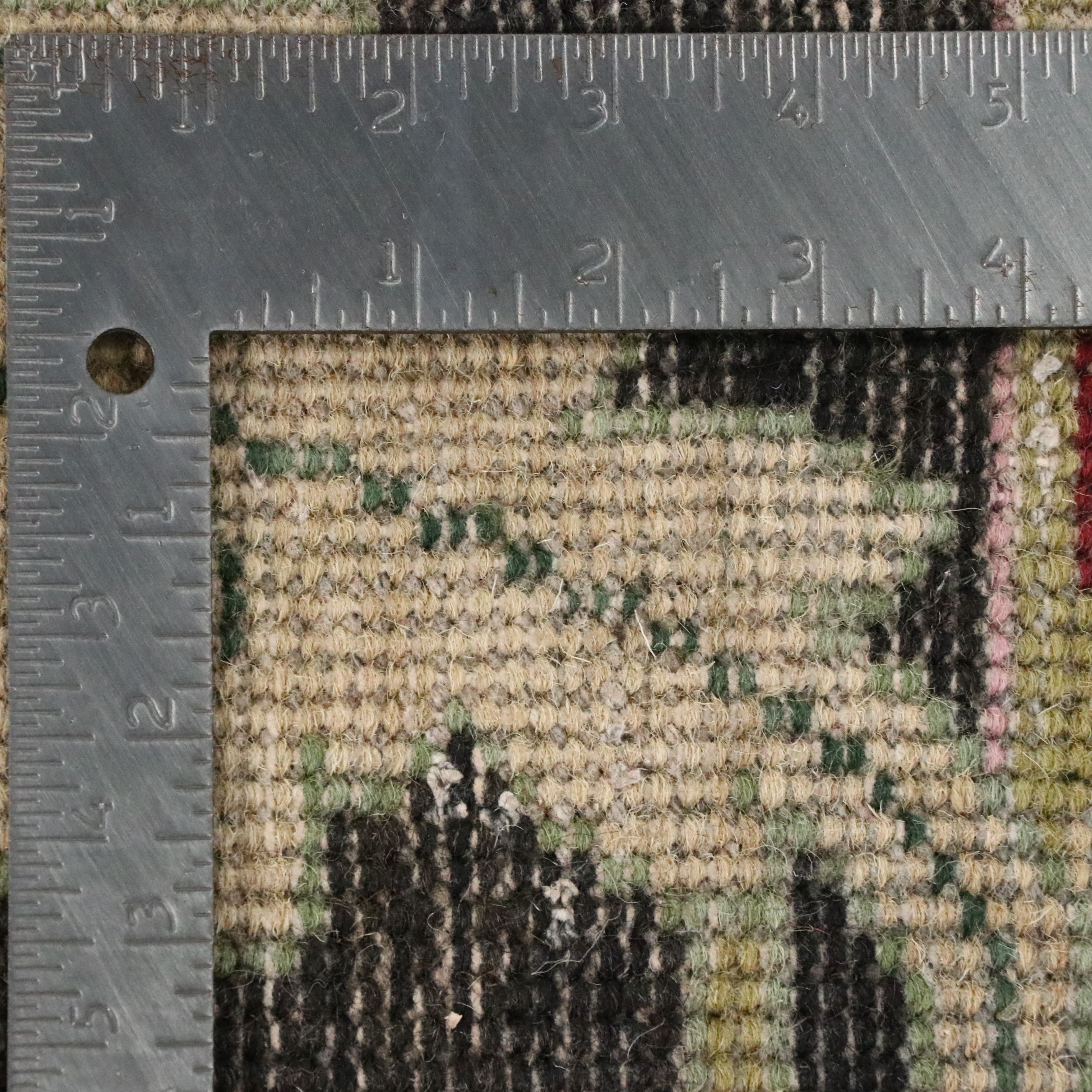 8'8 x 11'11 Hand-Knotted Indian Agra Area Rug