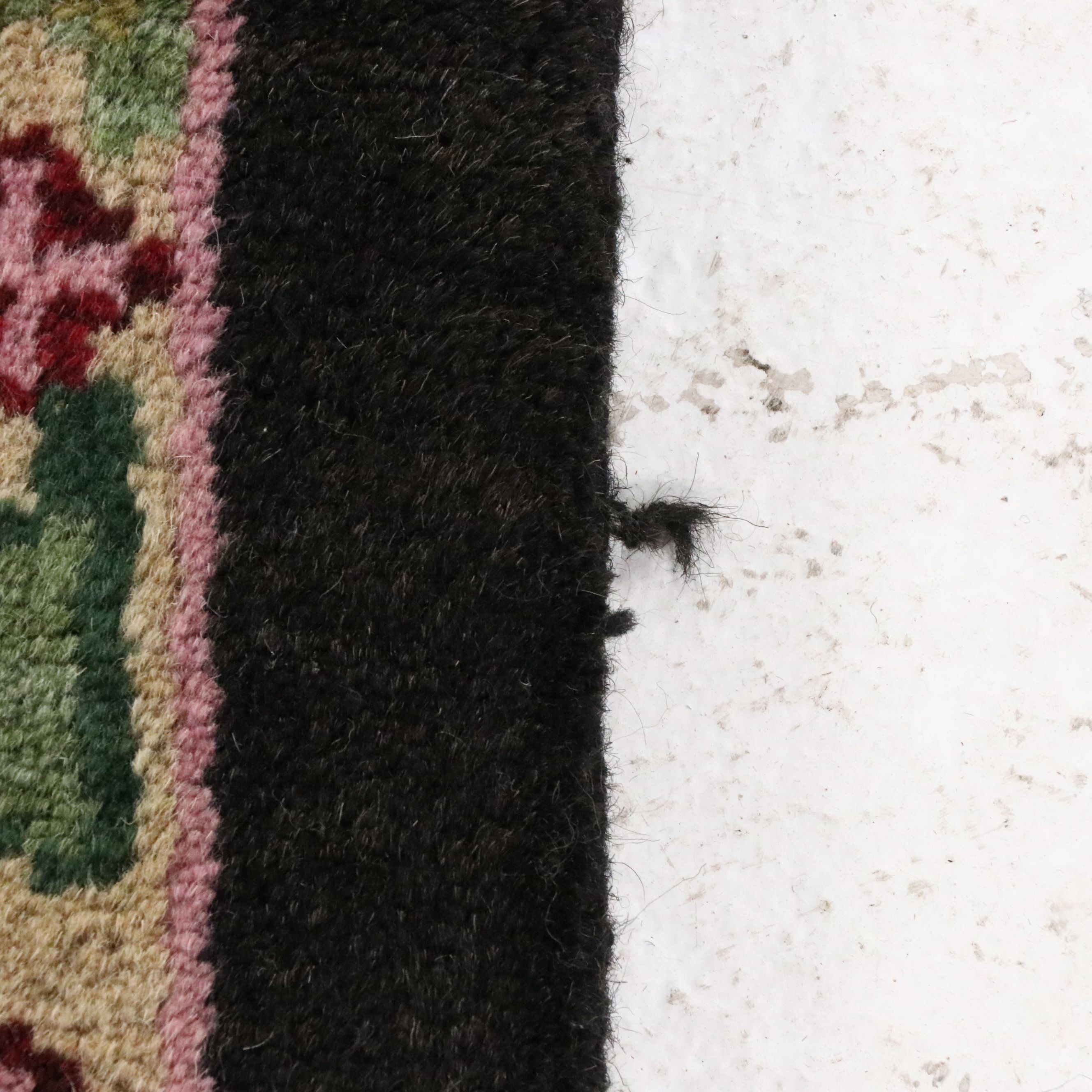 8'8 x 11'11 Hand-Knotted Indian Agra Area Rug