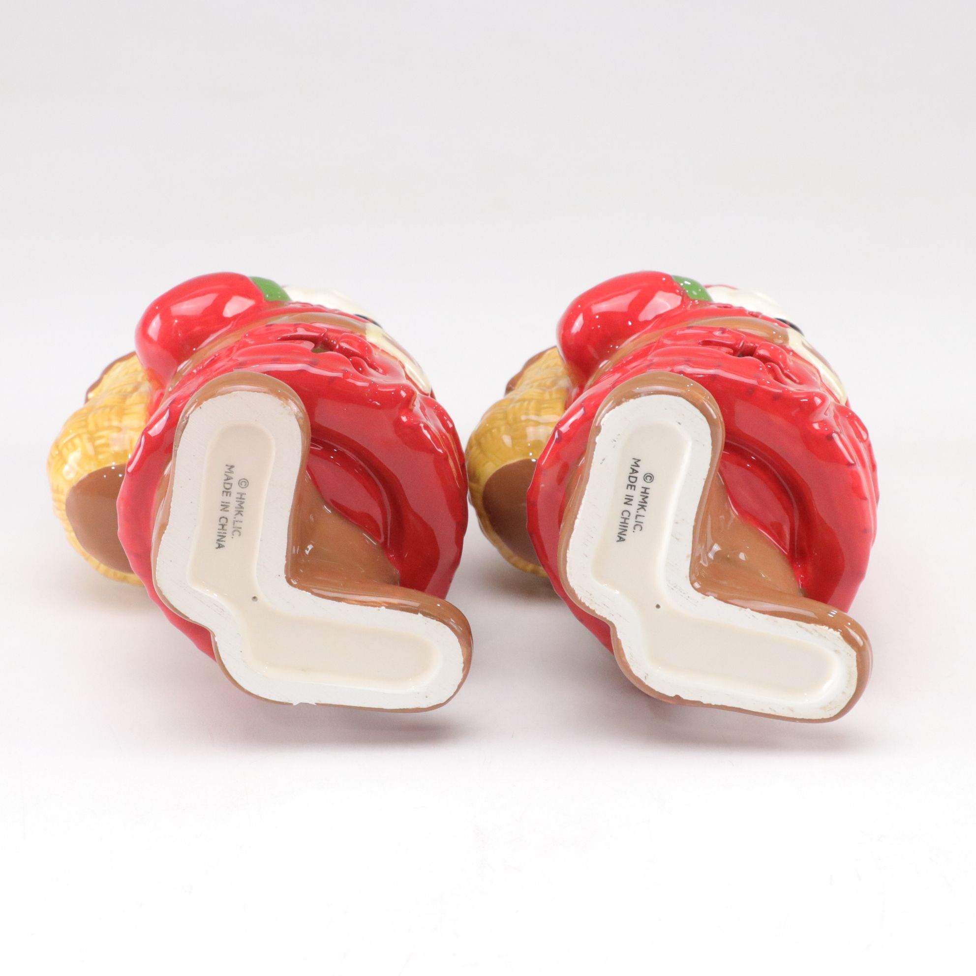 Fitz & Floyd Florentine Christmas Pitcher and Santa Tealight Candle Holders