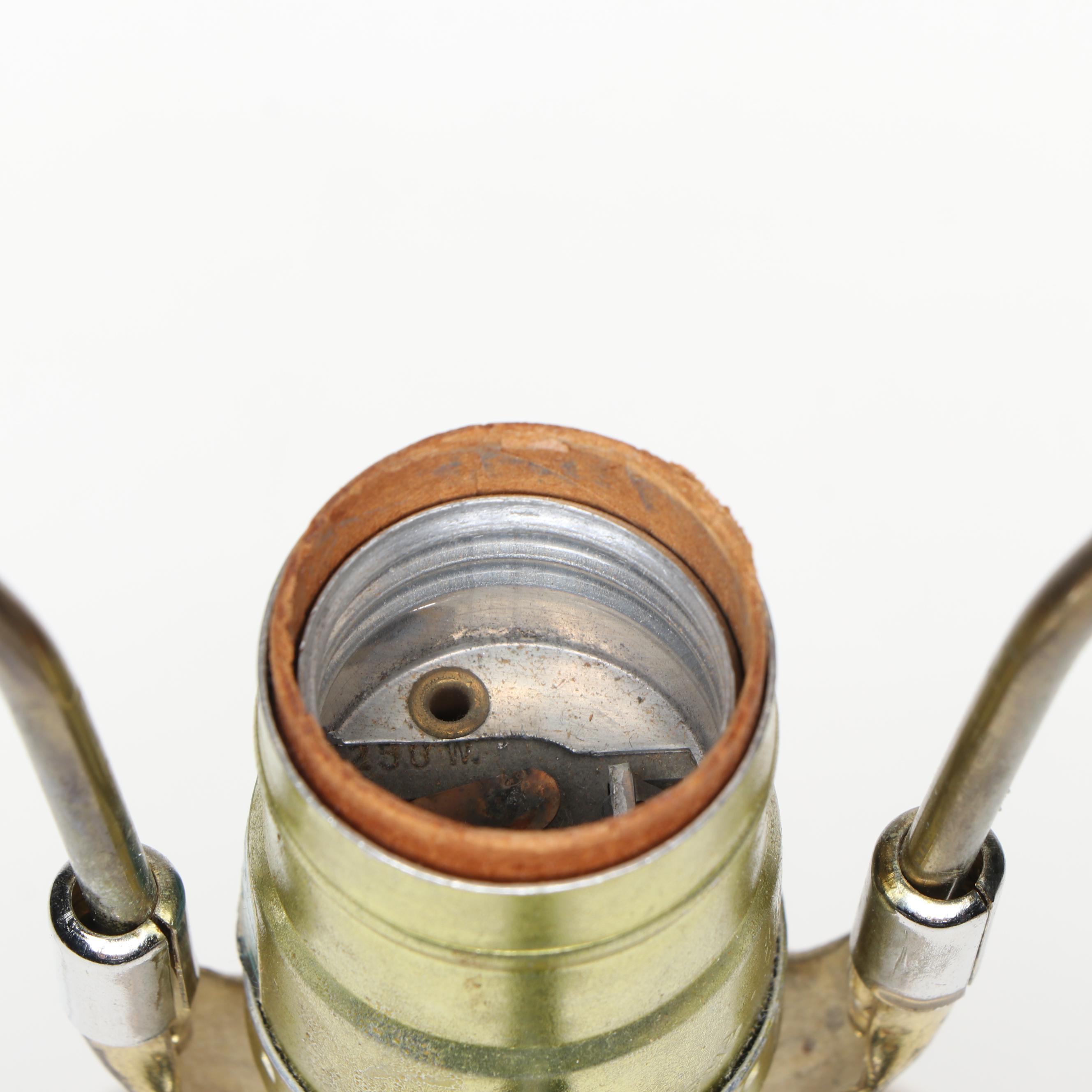 Japanese Toyo Trading Wisteria and Birds Porcelain Ginger Jar Table Lamp