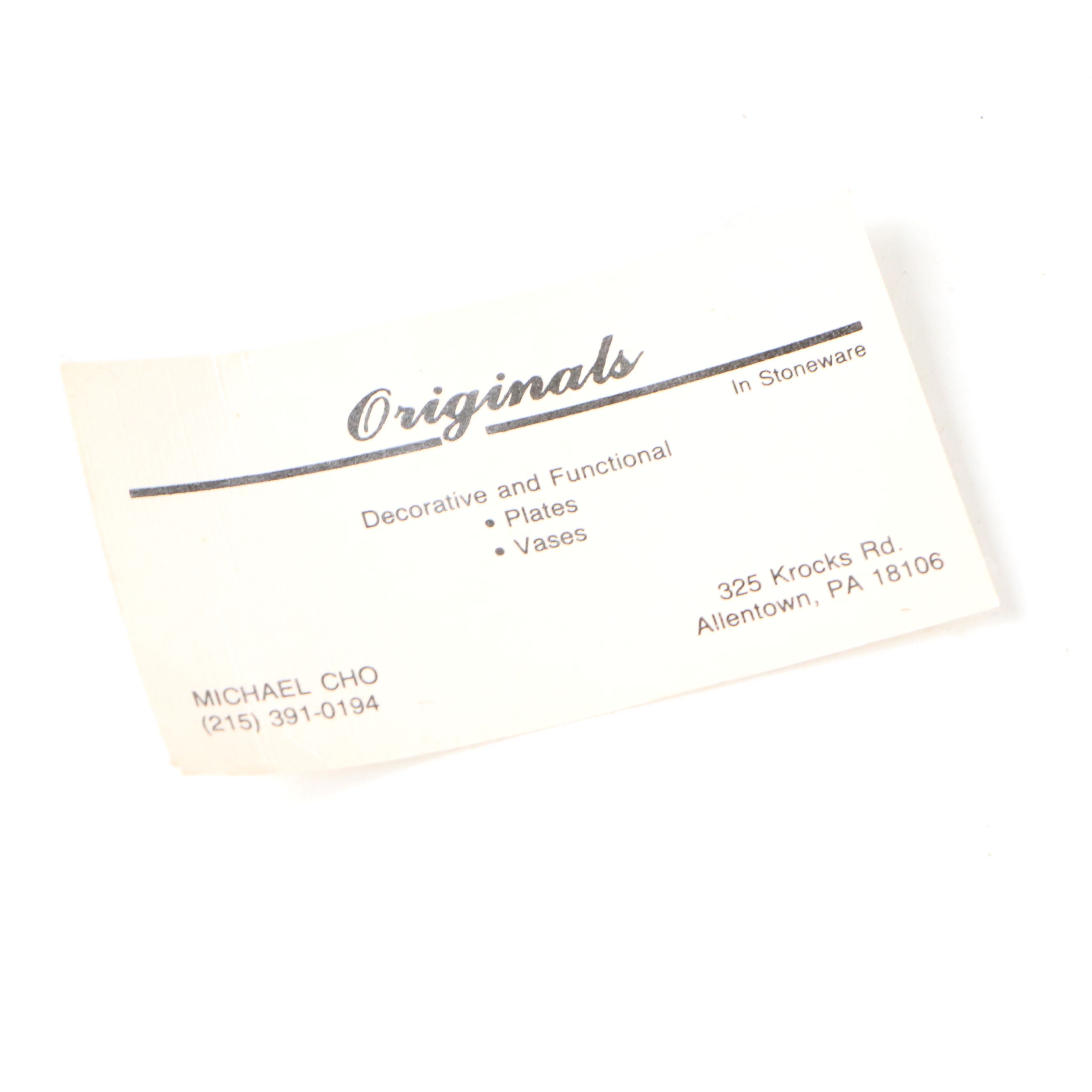 Michael Cho Contemporary Ceramic Planter