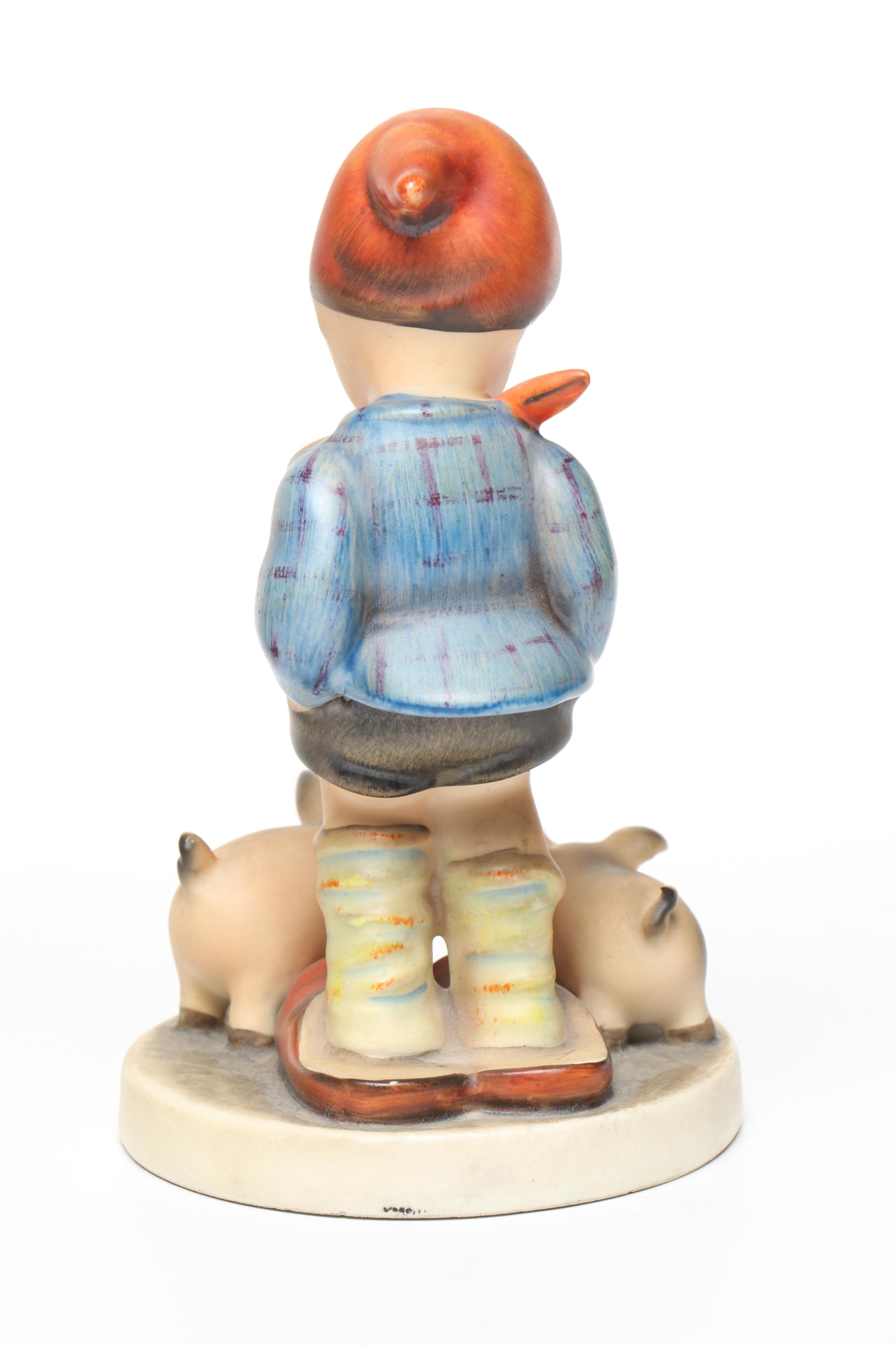 Goebel "Apple Tree Boy," "Farm Boy," and More Porcelain Hummel Figurines