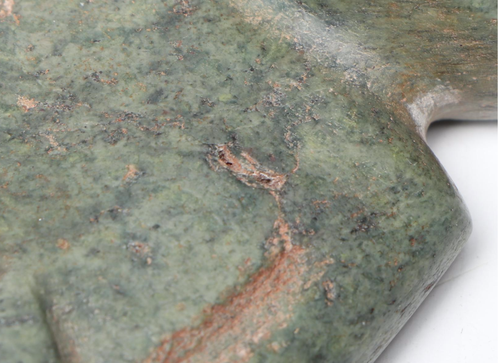 Pre-Columbian Mezcala Carved Serpentine Standing Figure