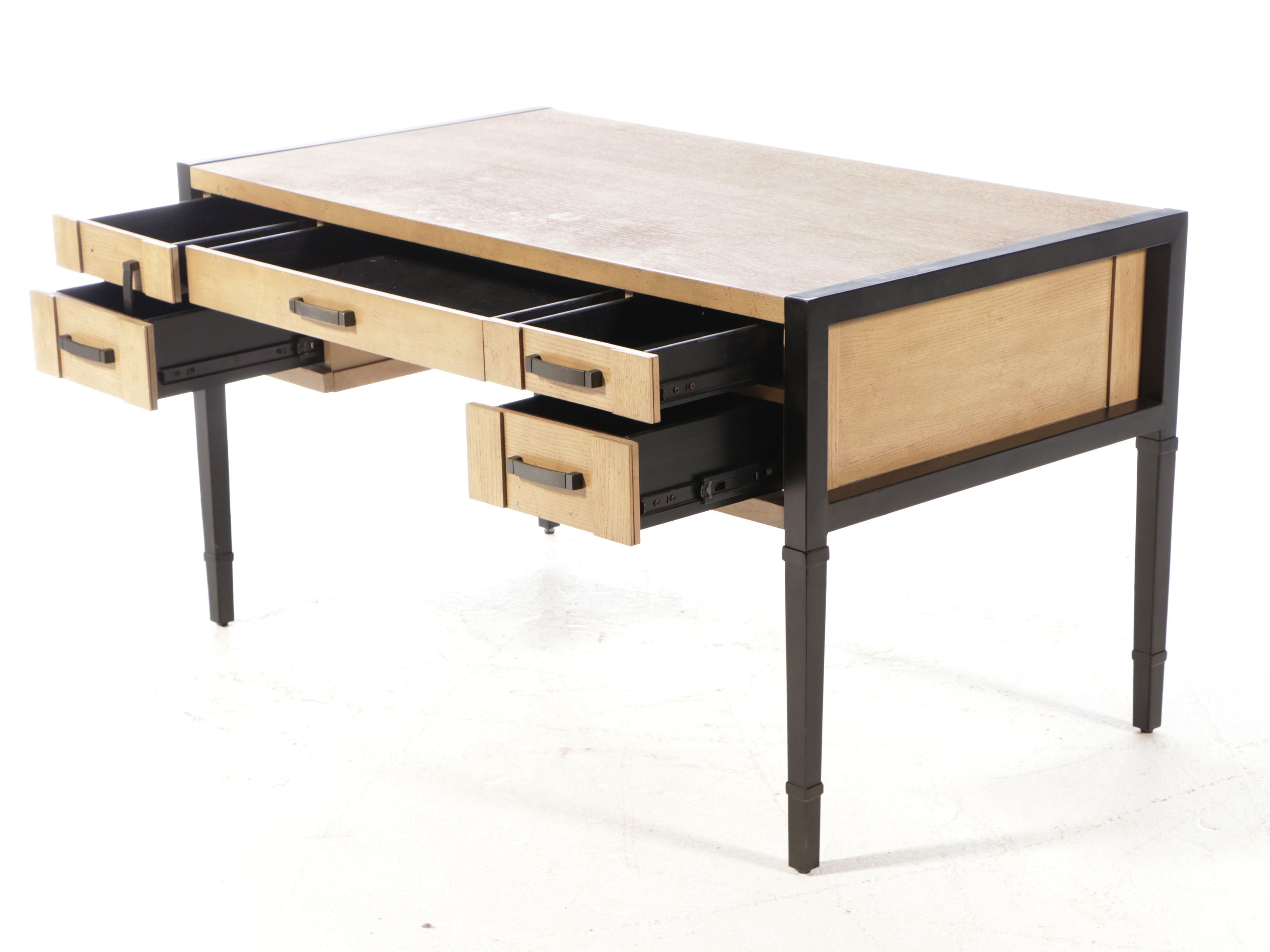 Loft 102 Modern Metal and Wood Desk