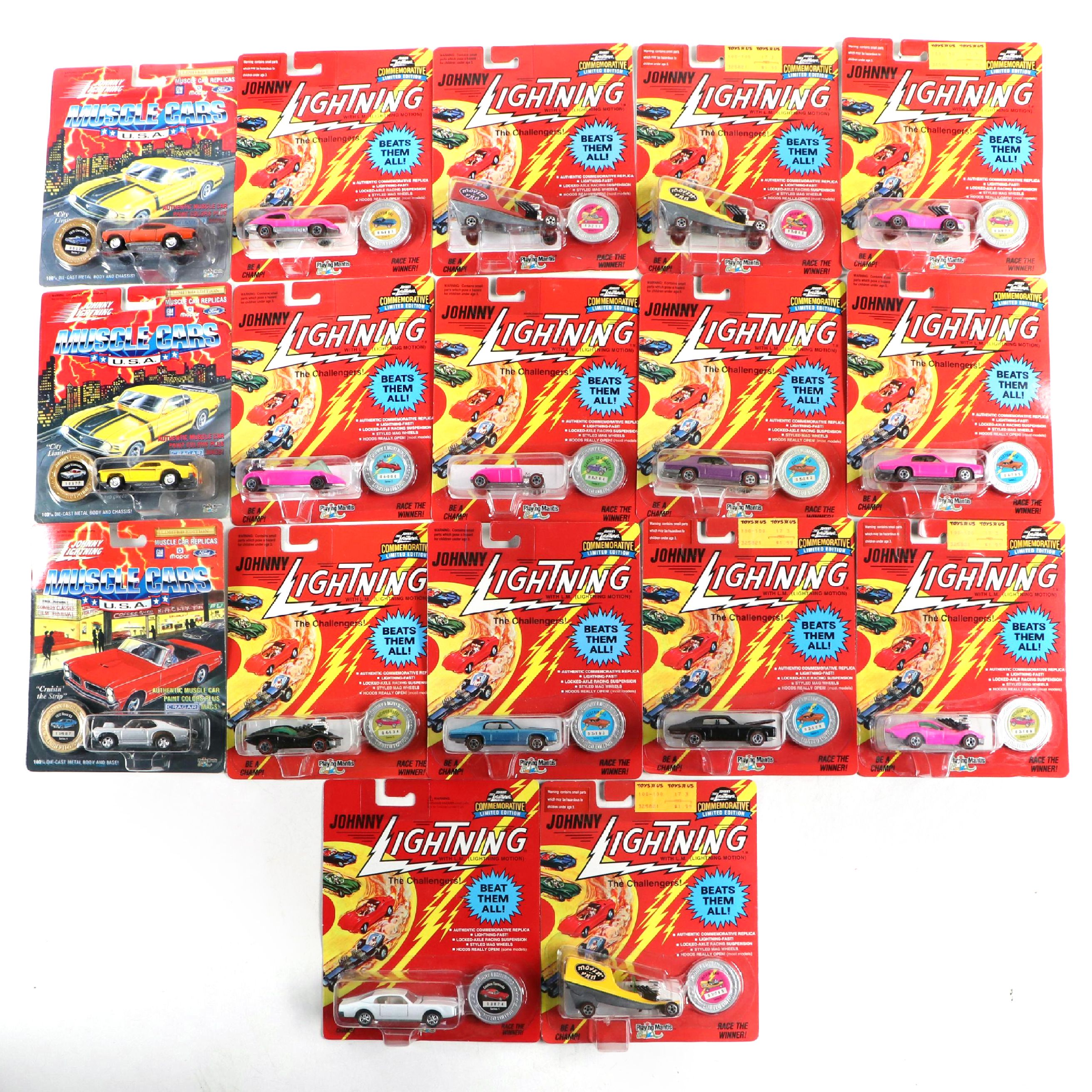 Johnny Lightning Commemorative Limited Edition and Muscle Cars, 1990s