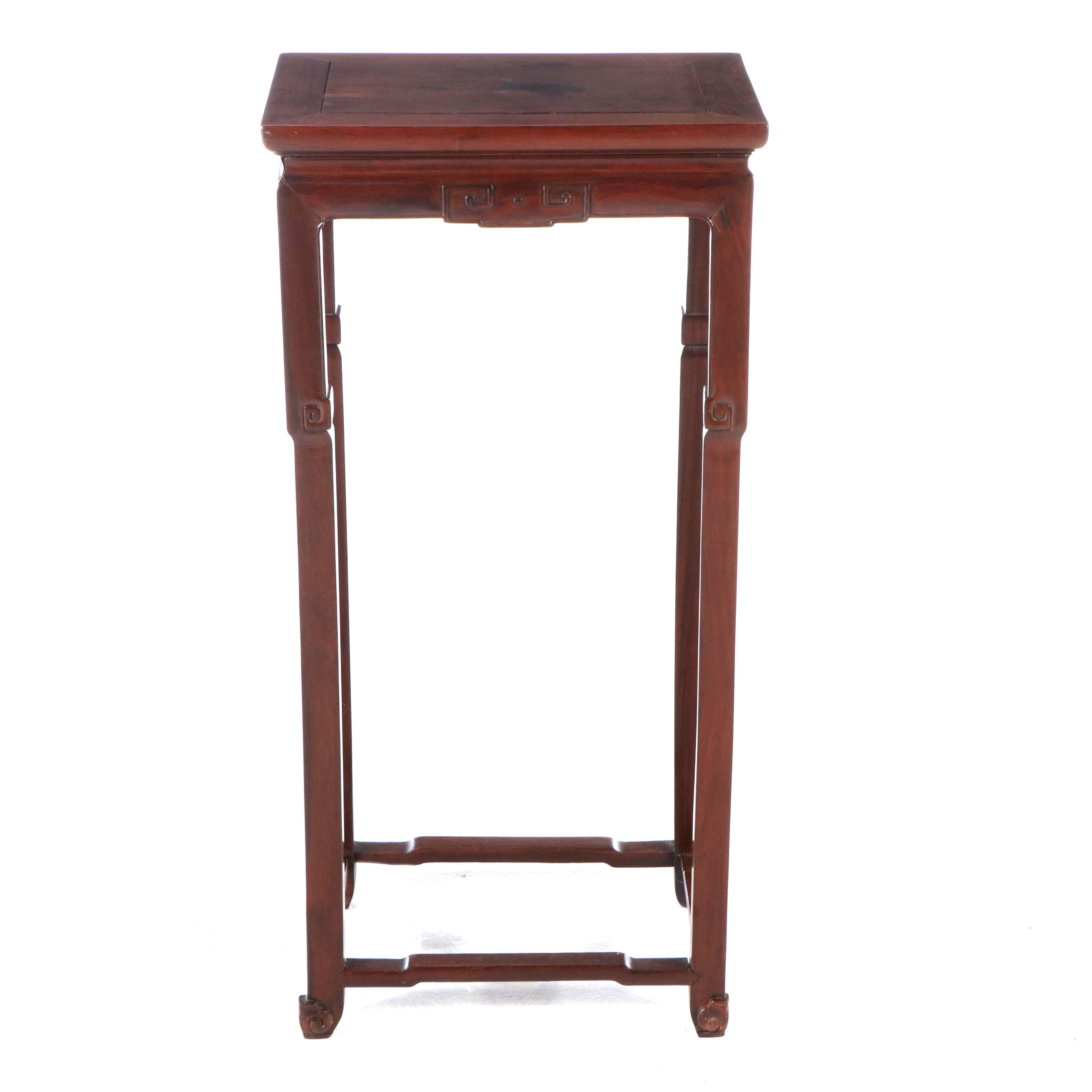 Chinese Carved Rosewood Stand