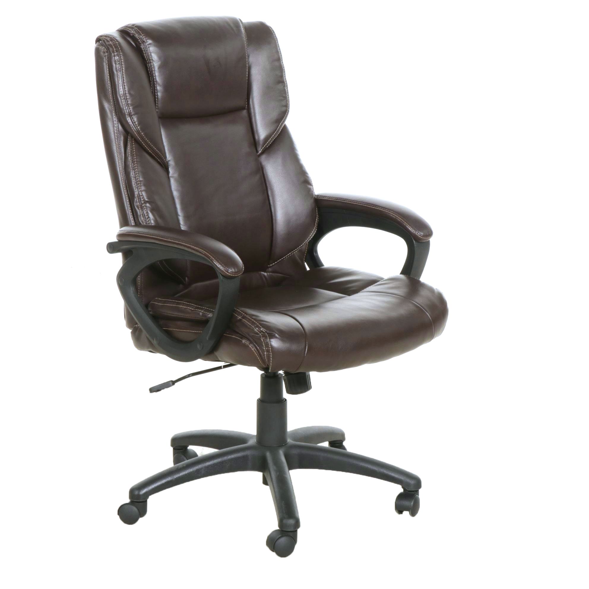Staples Faux Leather Upholstered Office Chair, 2018