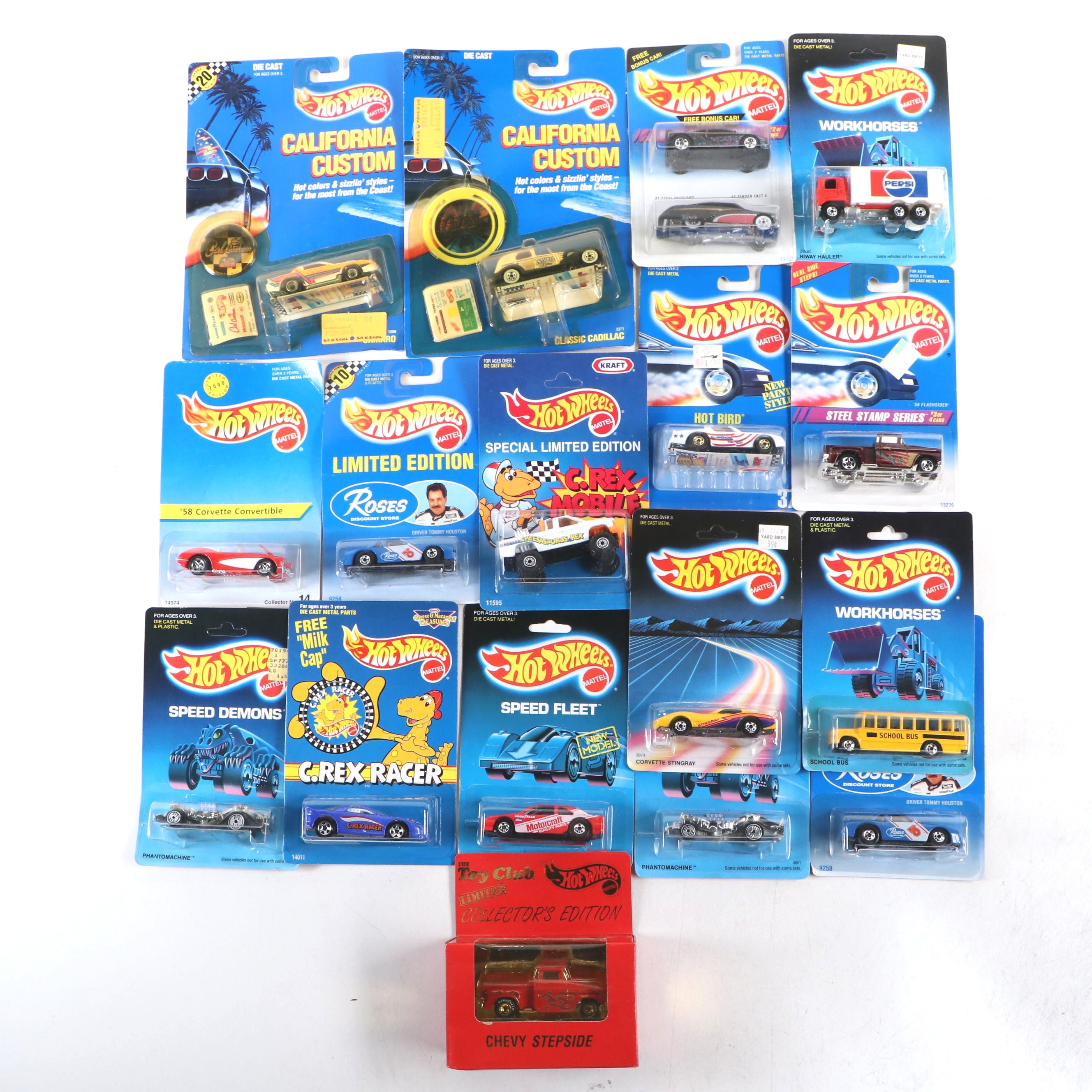 Hot Wheels "Driver Tommy Houston," "Phantomachine" and More Toy Cars