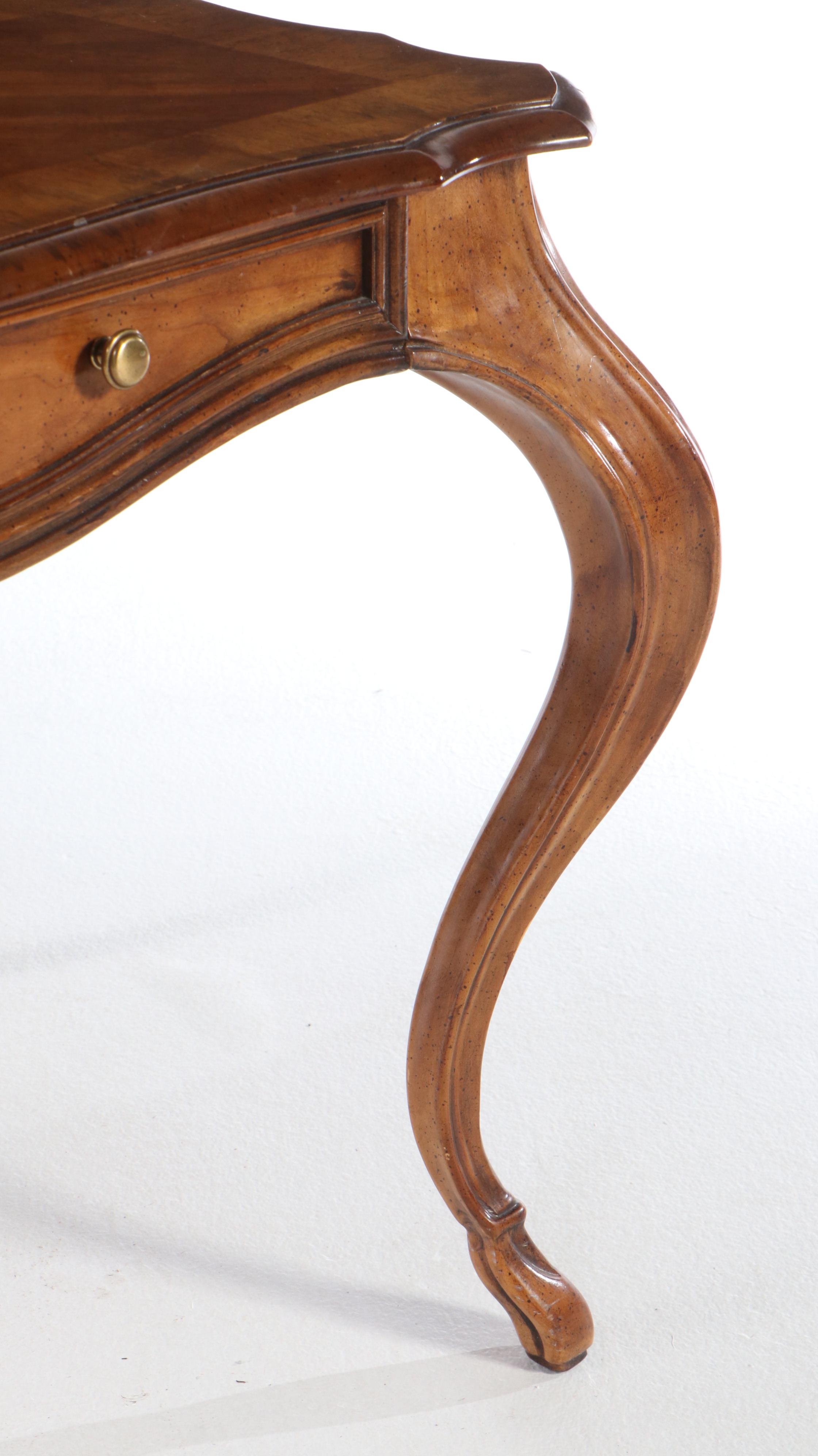 Drexel-Heritage French Provincial Style Walnut Writing Desk