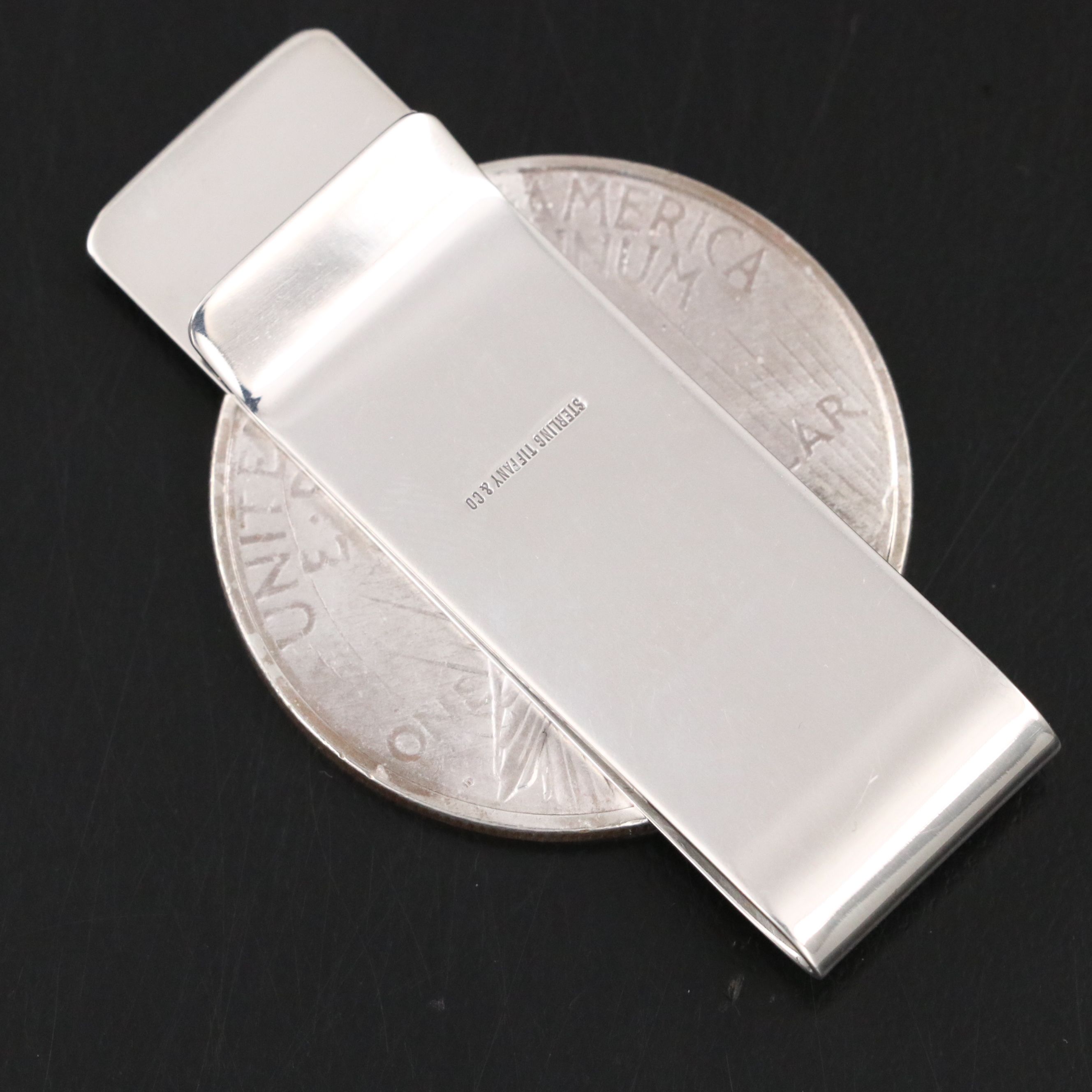 Tiffany & Co. Sterling Silver 1922 Silver Dollar Money Clip
