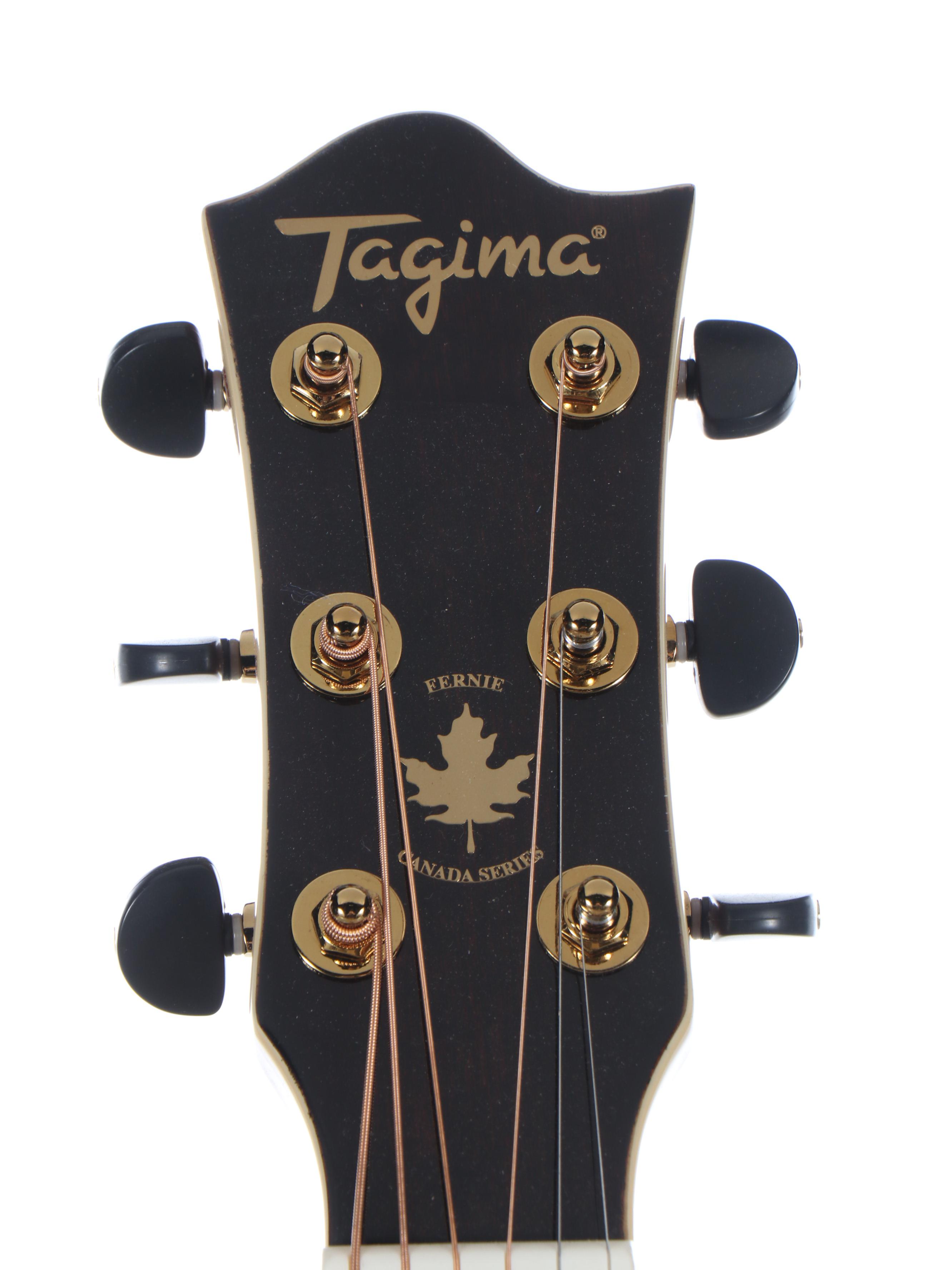 Tagima Canada Series Fernie EQ Sunburst Spruce Top Electric Acoustic Guitar