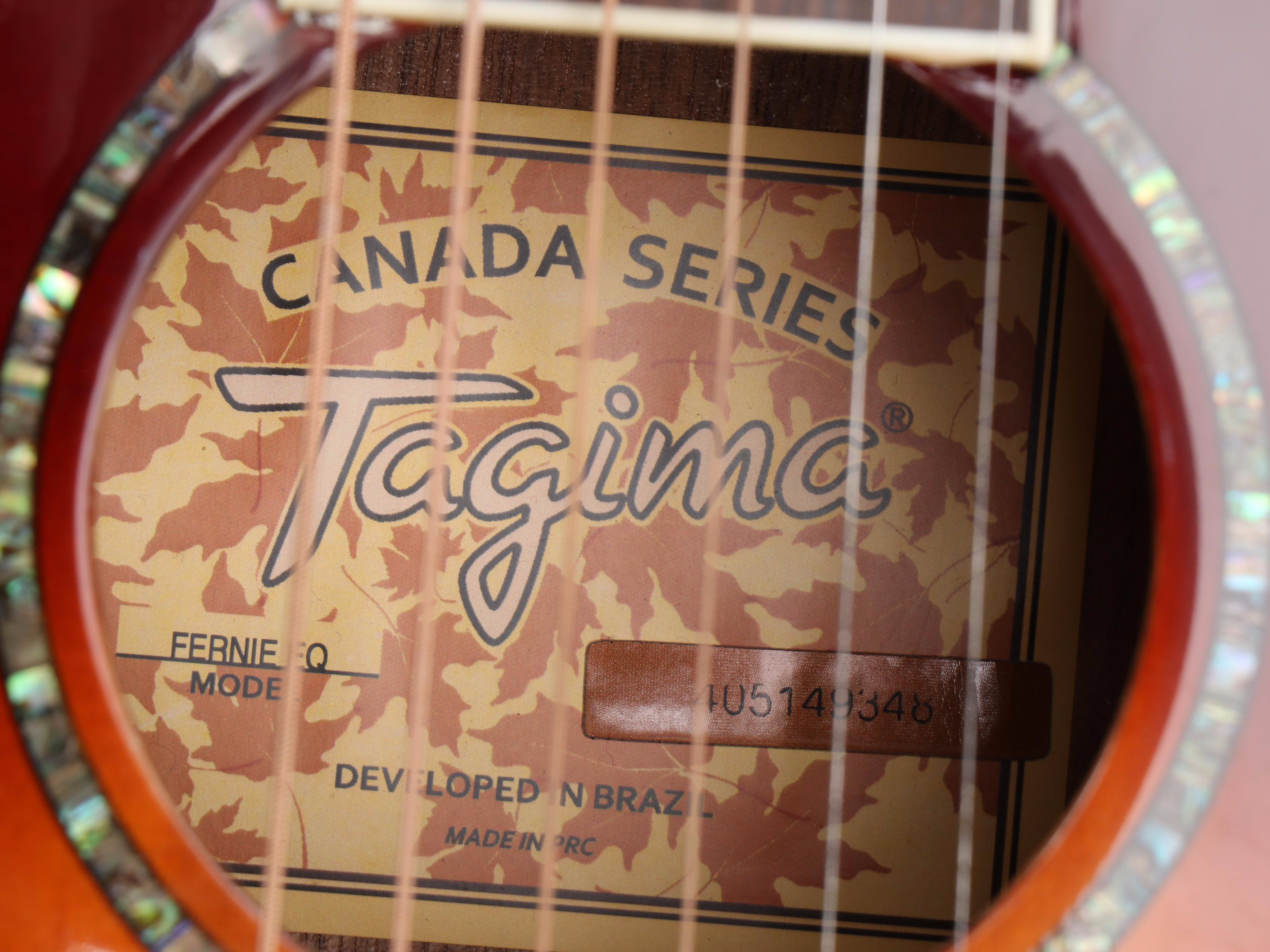 Tagima Canada Series Fernie EQ Sunburst Spruce Top Electric Acoustic Guitar