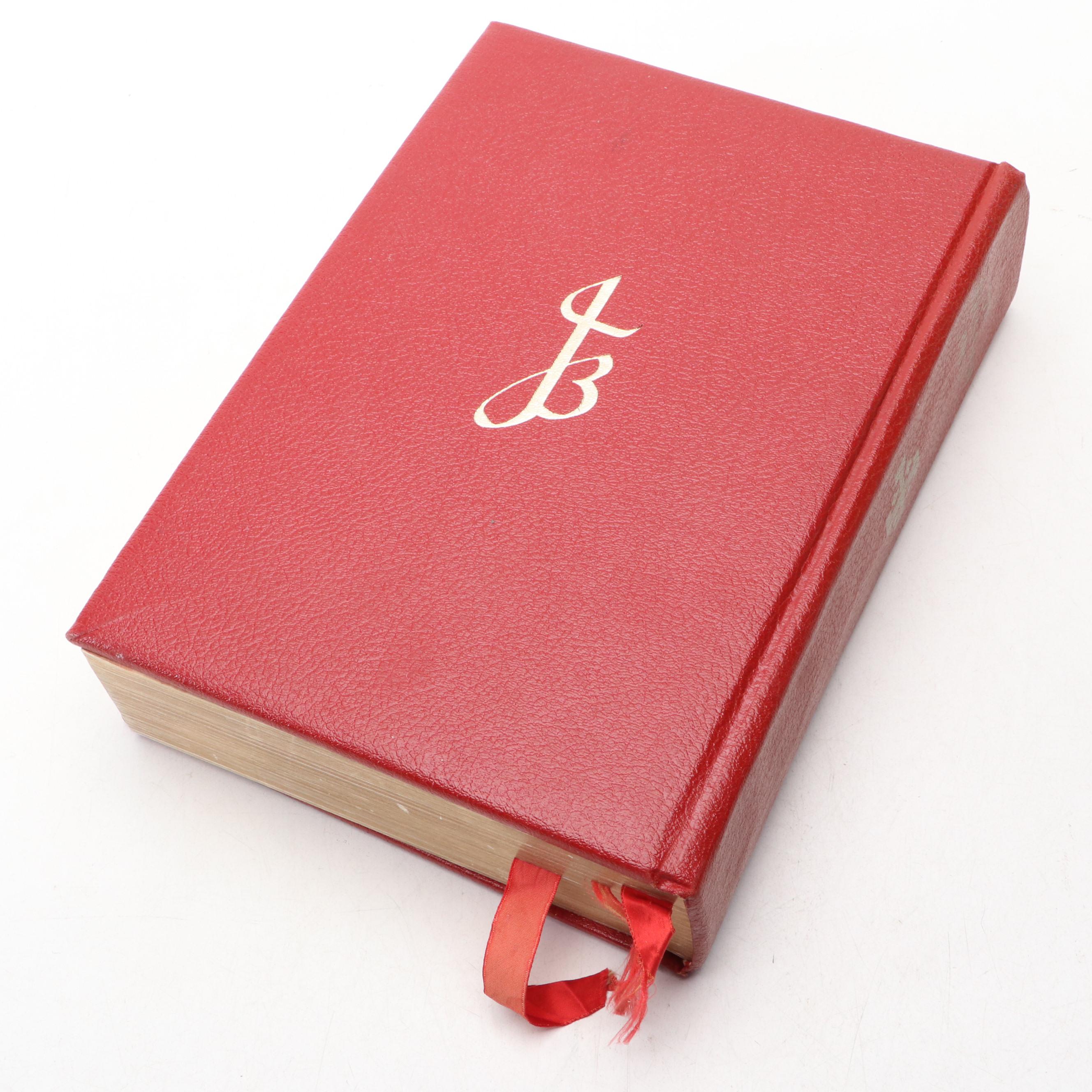 Salvador Dalí Illustrated Jerusalem Bible Edited by Alexander Jones, 1970