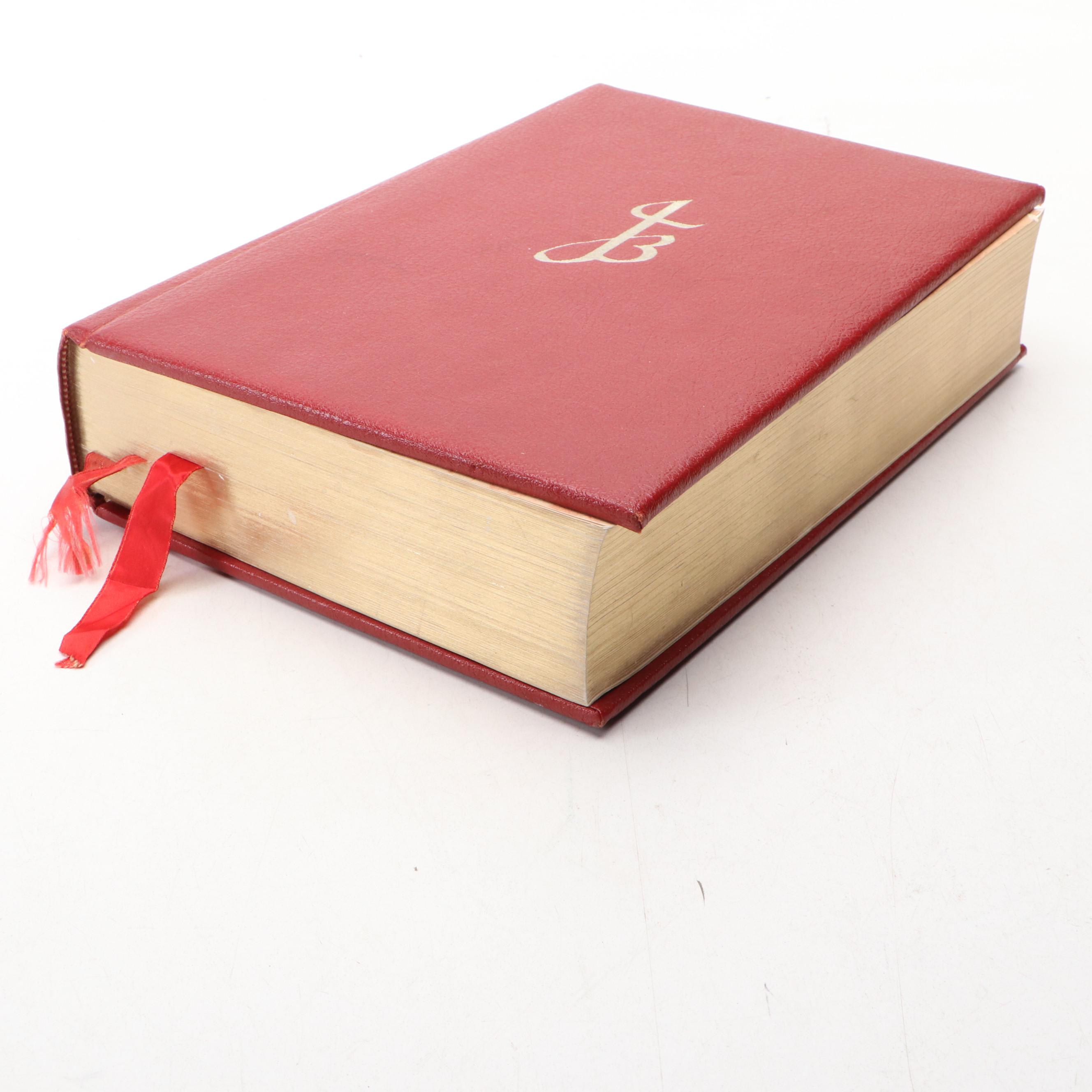 Salvador Dalí Illustrated Jerusalem Bible Edited by Alexander Jones, 1970