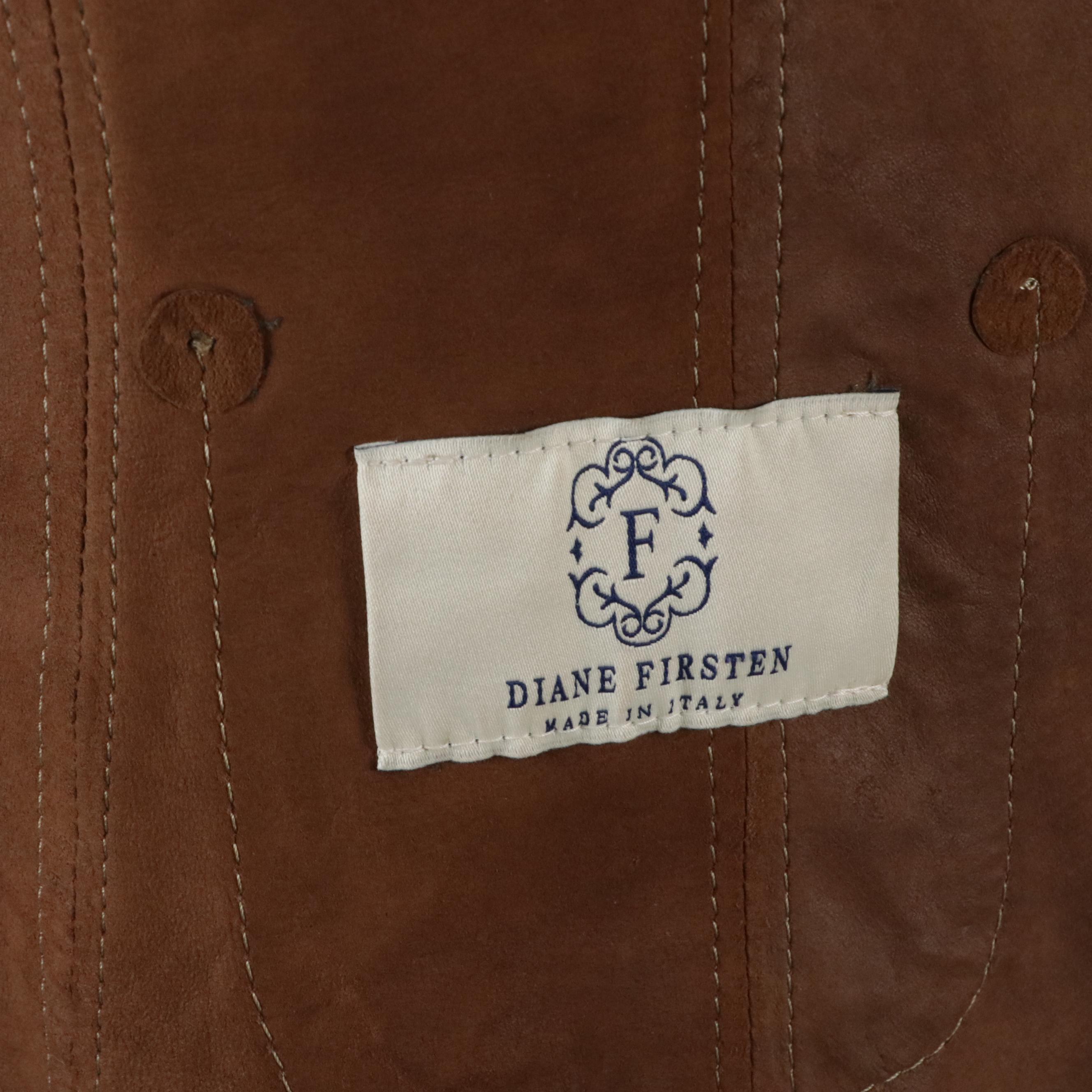 Diane Firsten Italian Leather Jacket