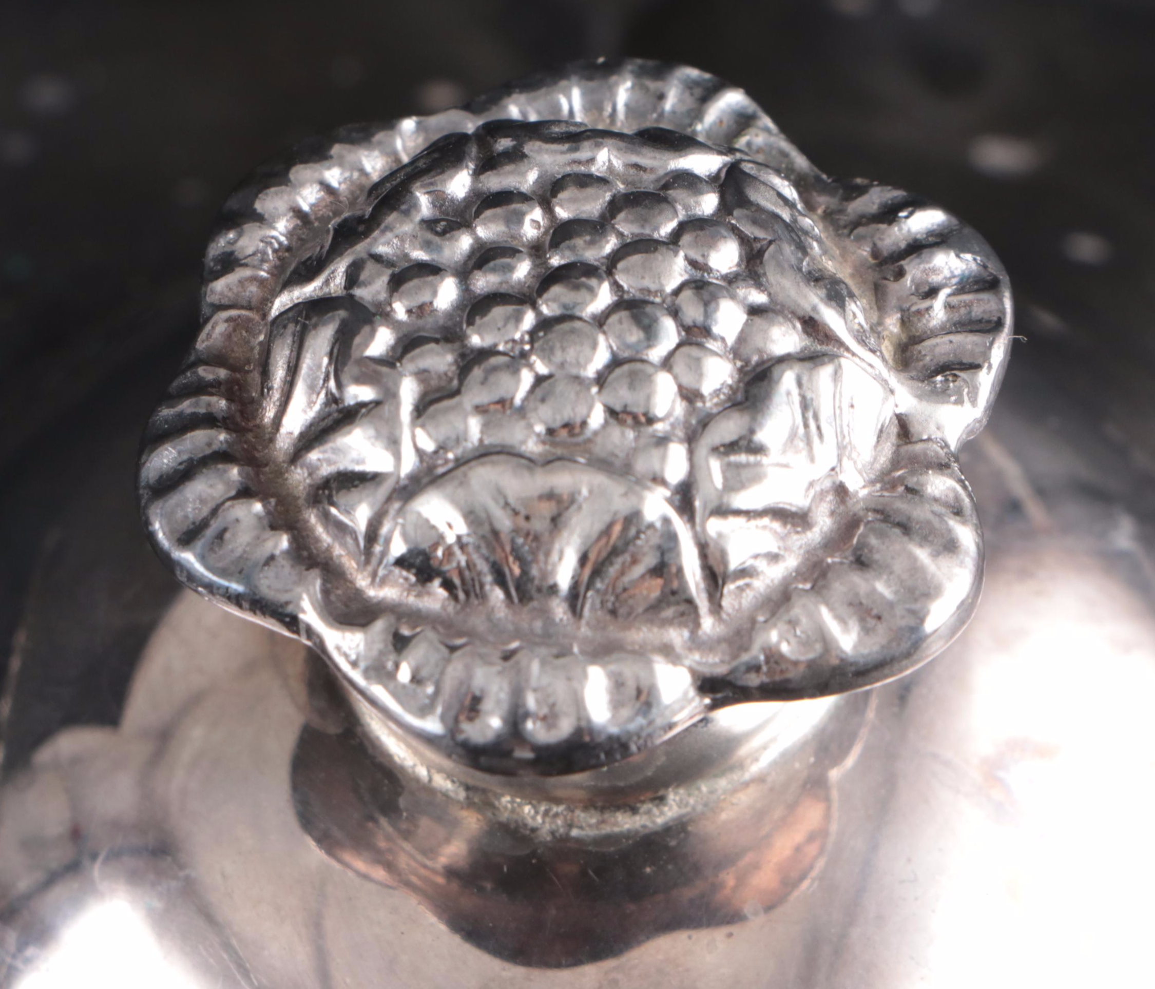 Silver Plate Lazy Susan Serving Tray