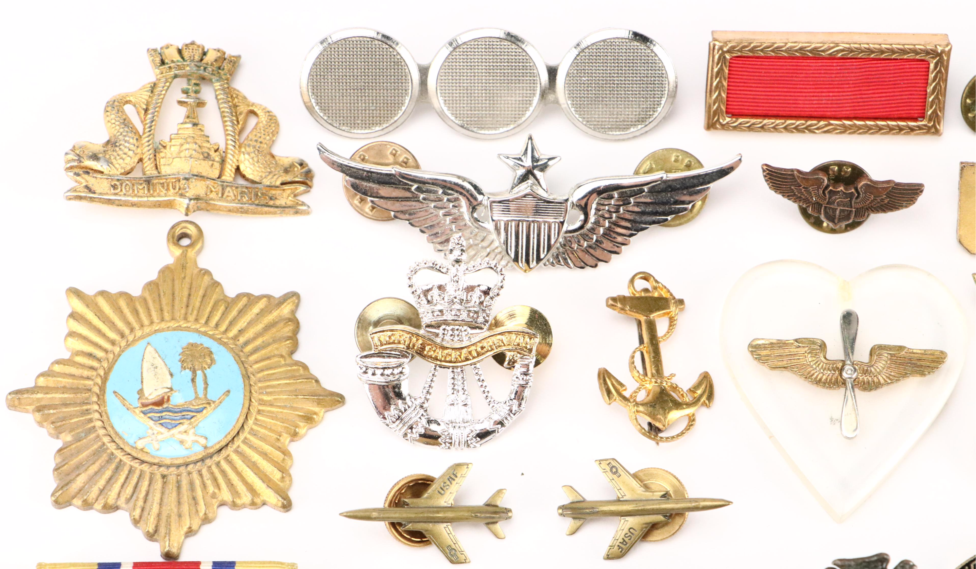 World War II Era with Other Military Badges, Insignias and More