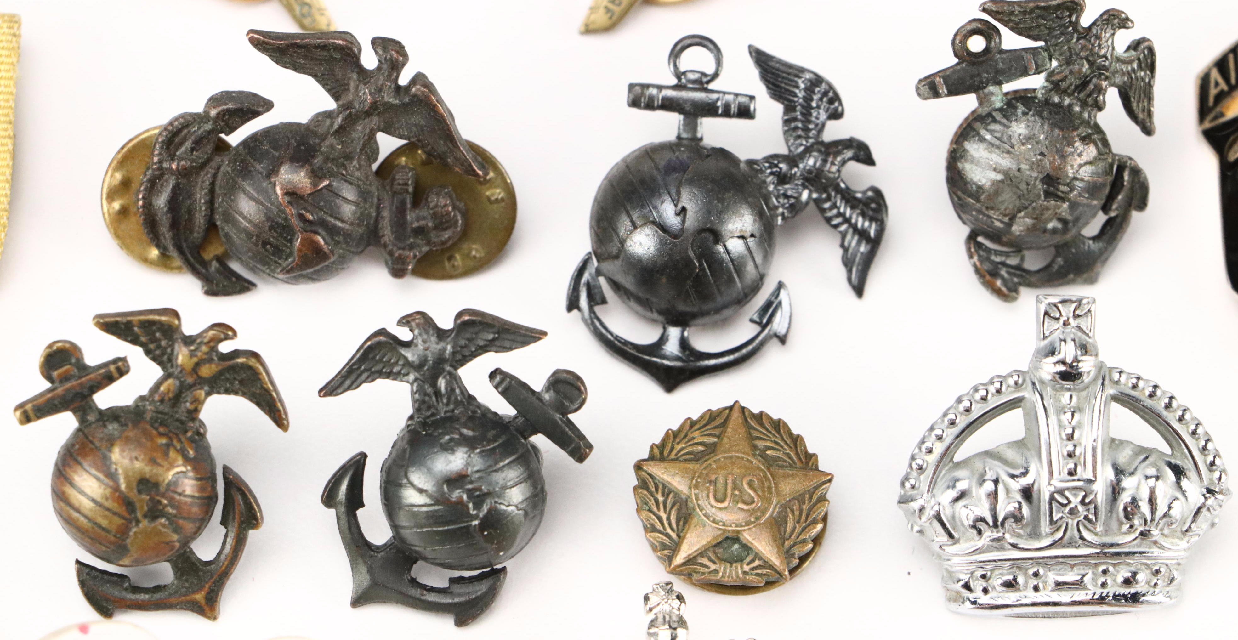 World War II Era with Other Military Badges, Insignias and More