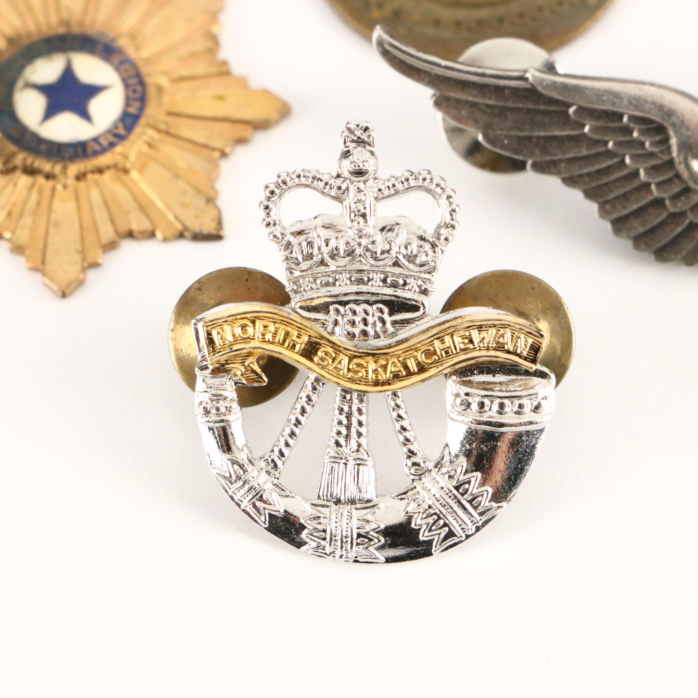 World War II Era with Other Military Badges, Insignias and More