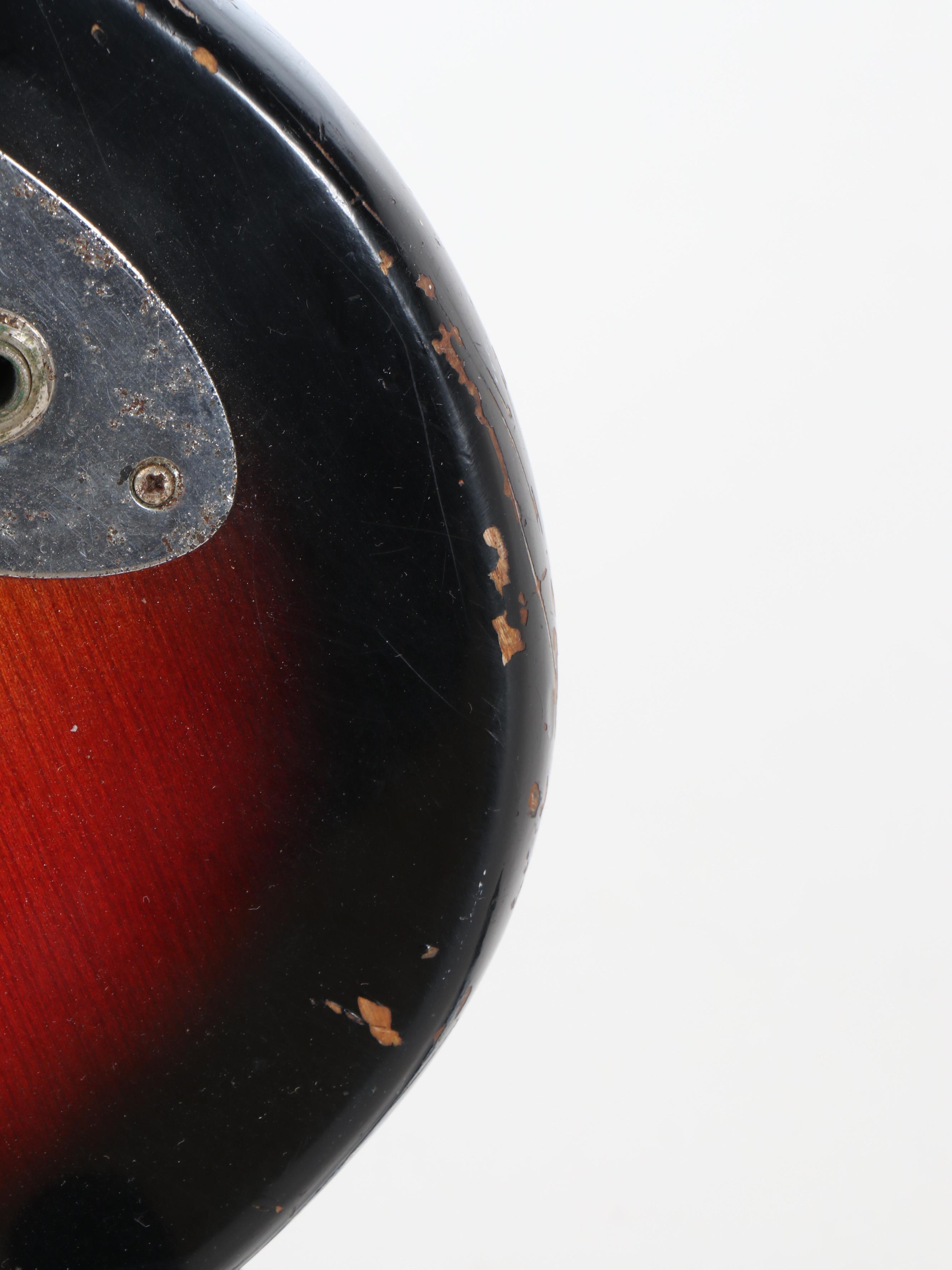 Sunburst Electric Bass Guitar, Vintage