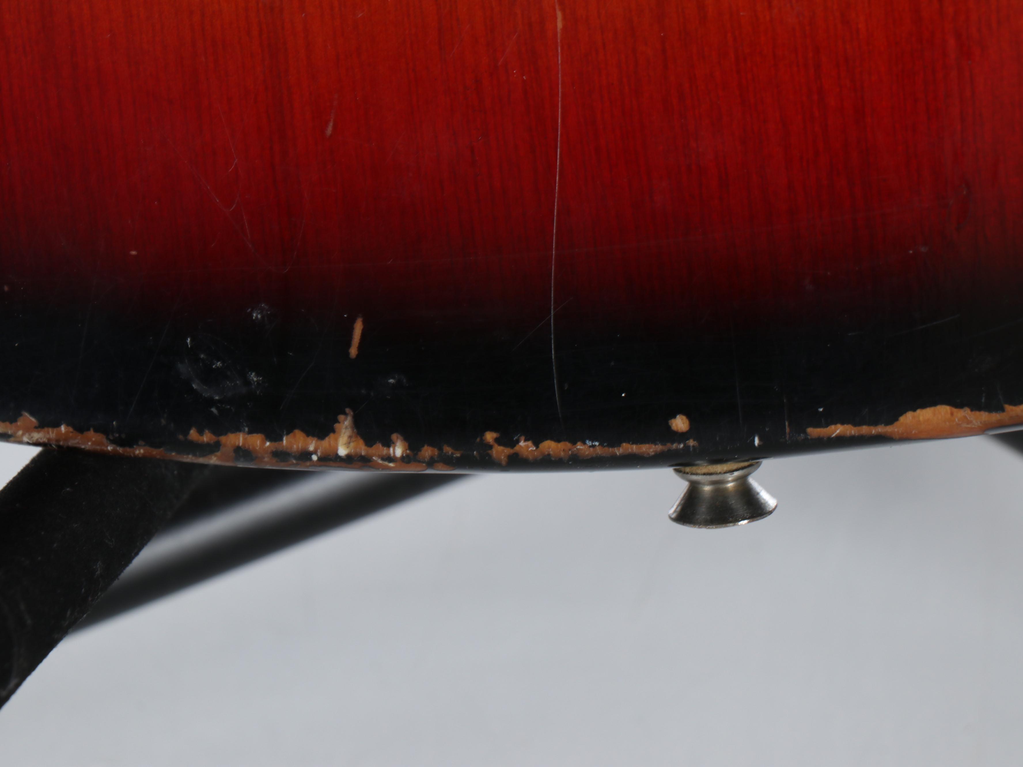 Sunburst Electric Bass Guitar, Vintage