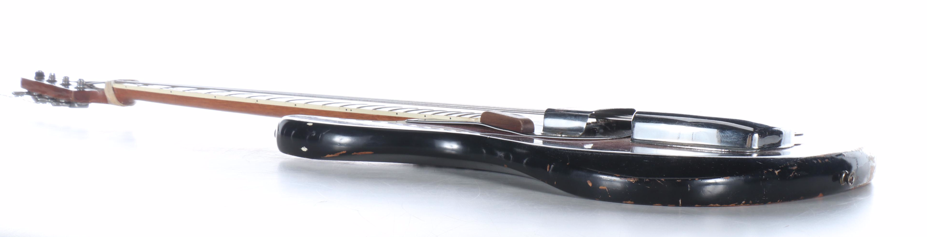 Sunburst Electric Bass Guitar, Vintage